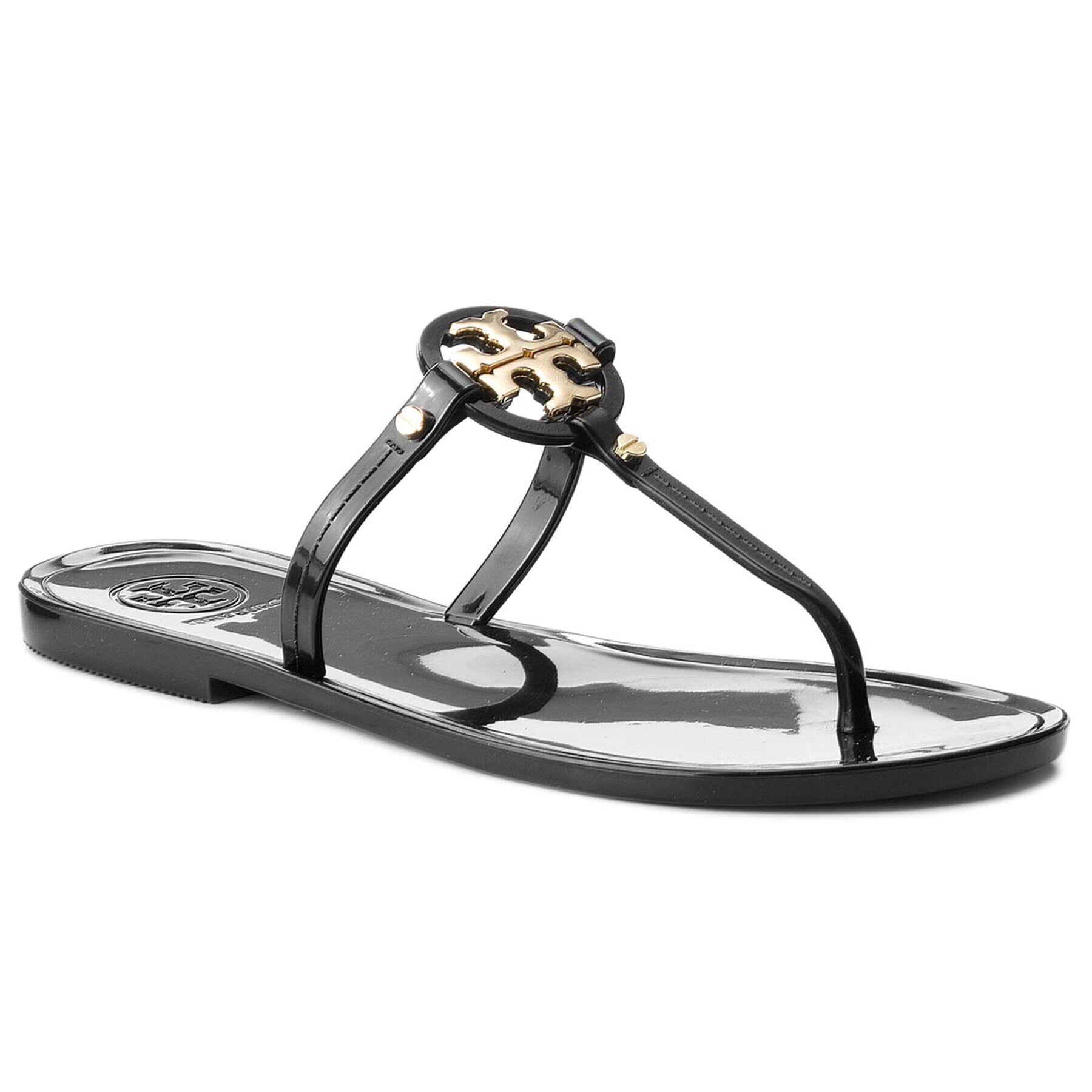 Tory Burch Джапанки Mini Miller Flat Thong 51148678 Черен - Pepit.bg