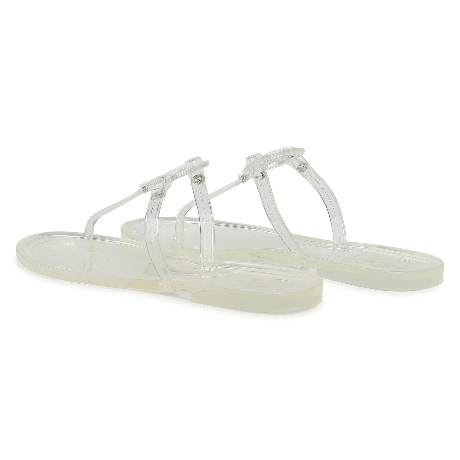 Tory Burch Джапанки Mini Miller Flat Thong 65039 Бял - Pepit.bg