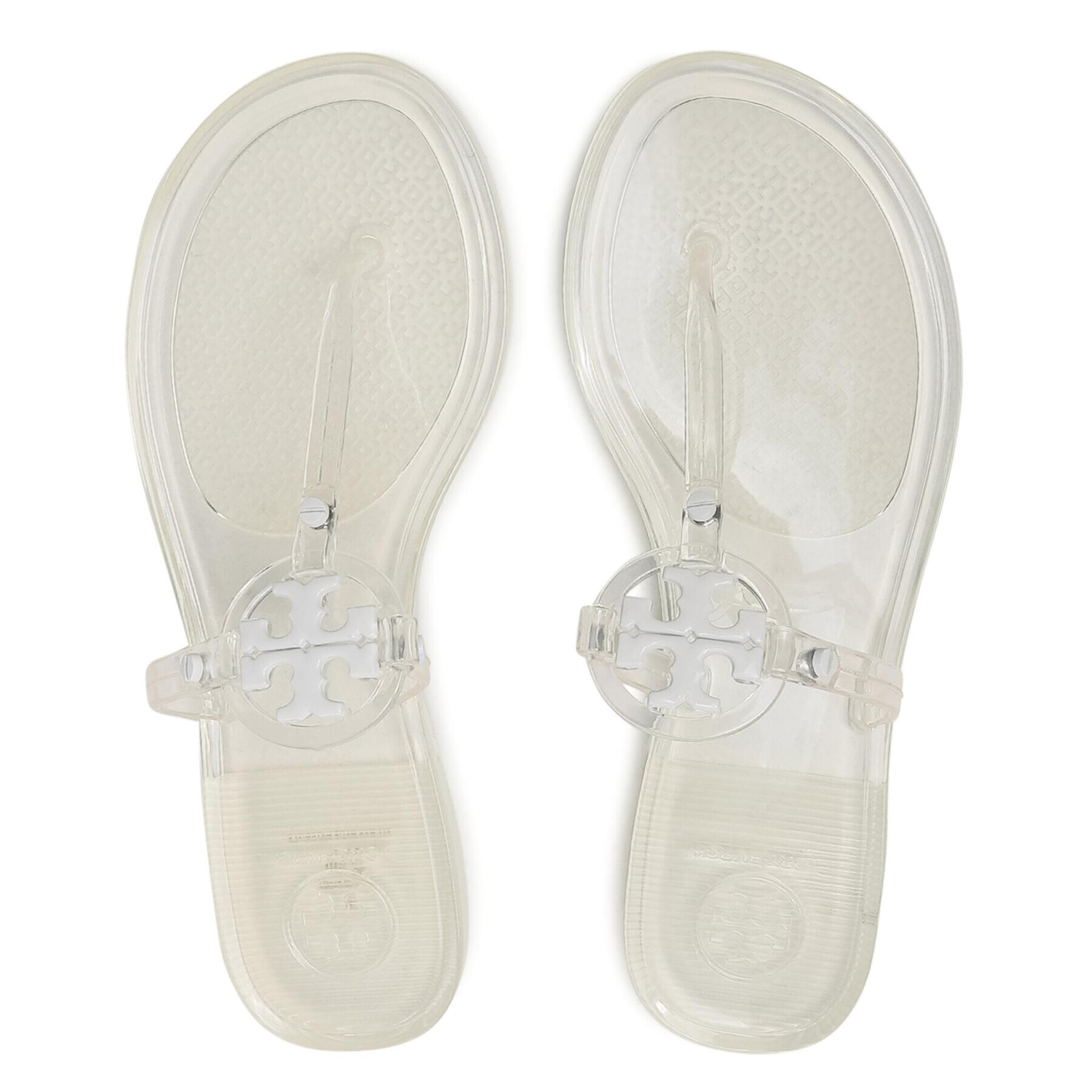 Tory Burch Джапанки Mini Miller Flat Thong 65039 Бял - Pepit.bg