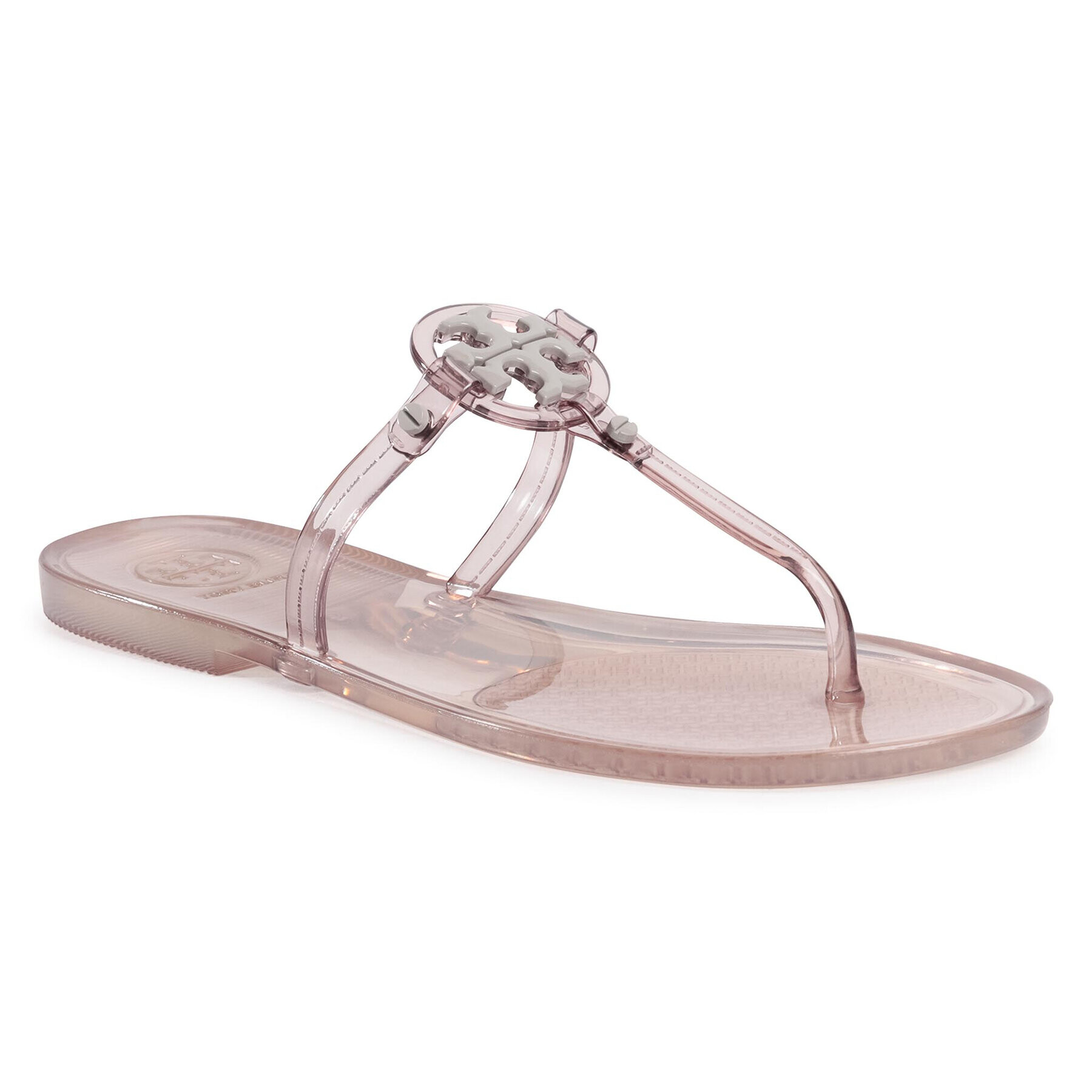 Tory Burch Джапанки Mini Miller Flat Thong 65039 Бял - Pepit.bg