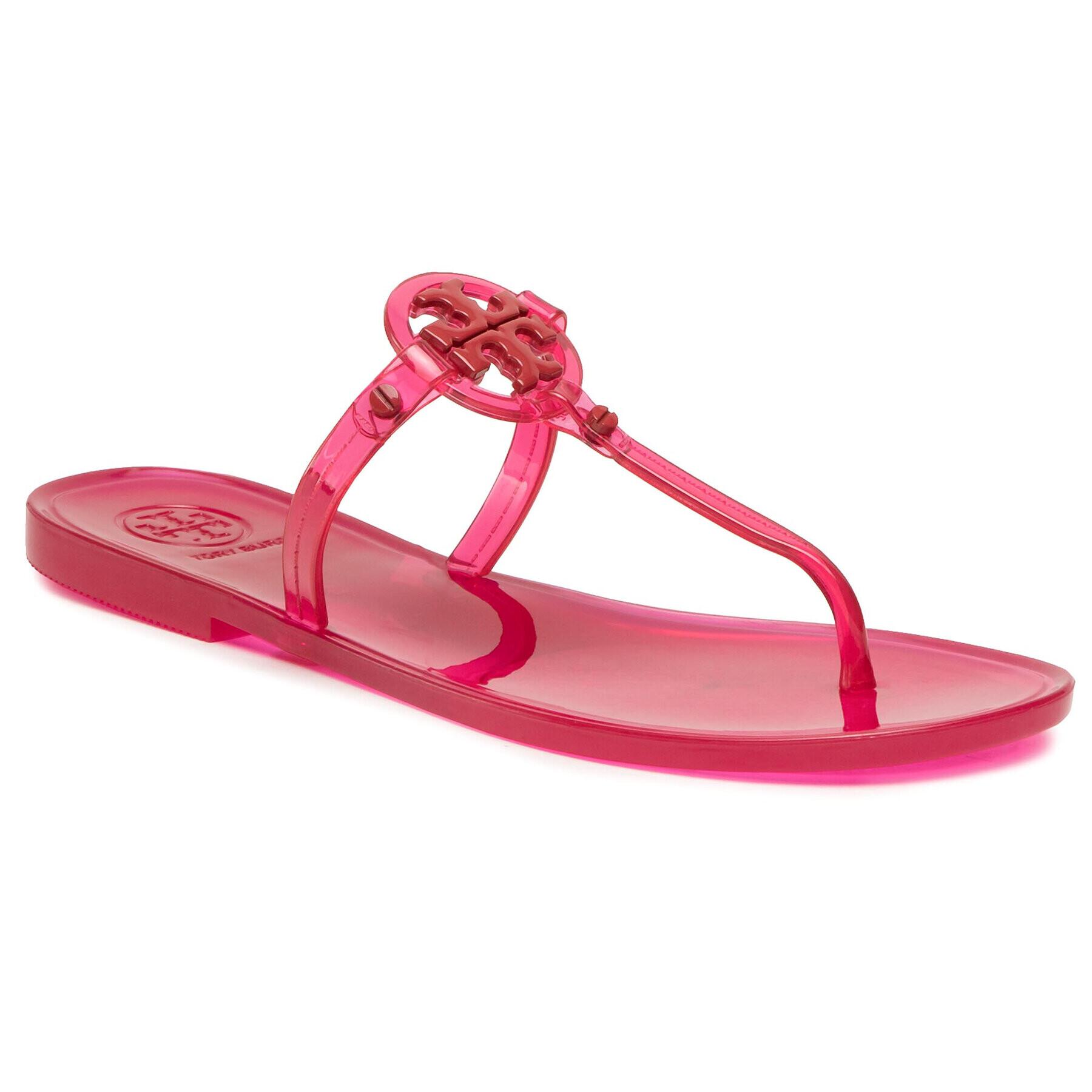 Tory Burch Джапанки Mini Miller Flat Thong 65039 Розов - Pepit.bg