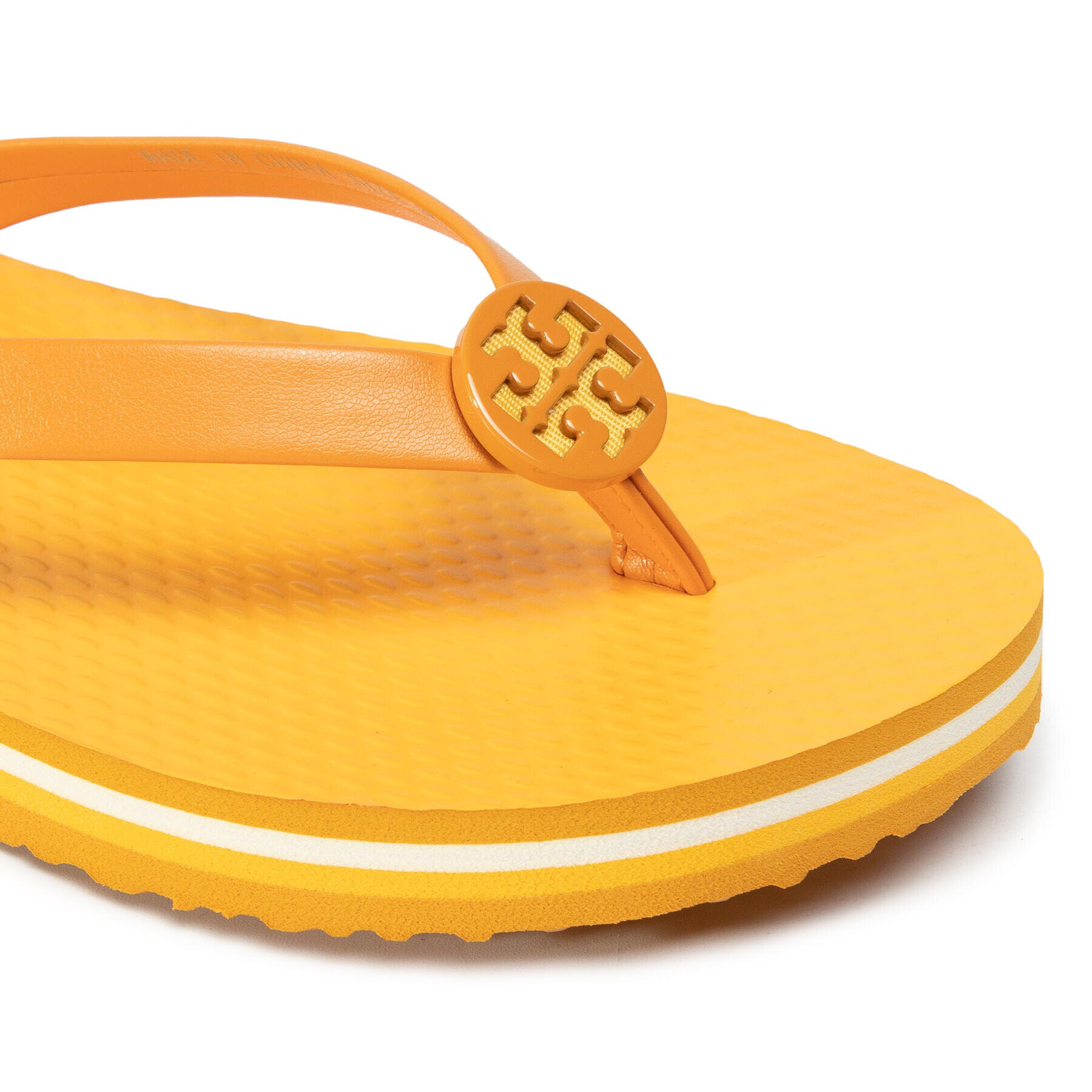 Tory Burch Джапанки Mini Minnie Flip Flop 76732 Оранжев - Pepit.bg