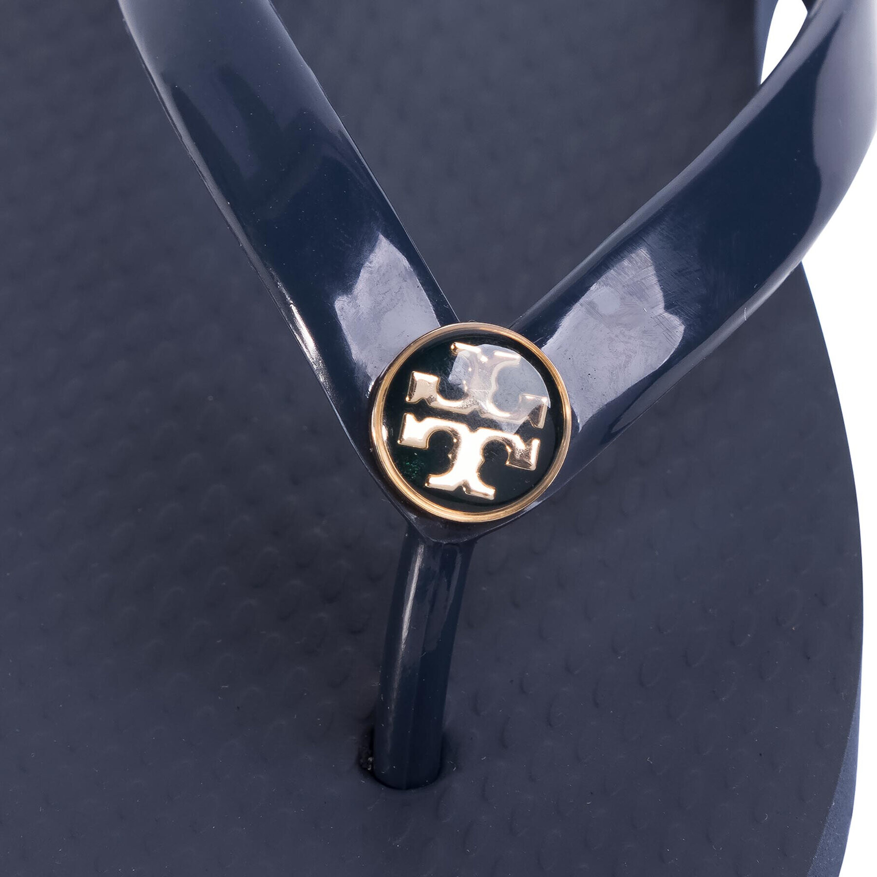 Tory Burch Джапанки Solid Thin Flip Flop 47405 Тъмносин - Pepit.bg