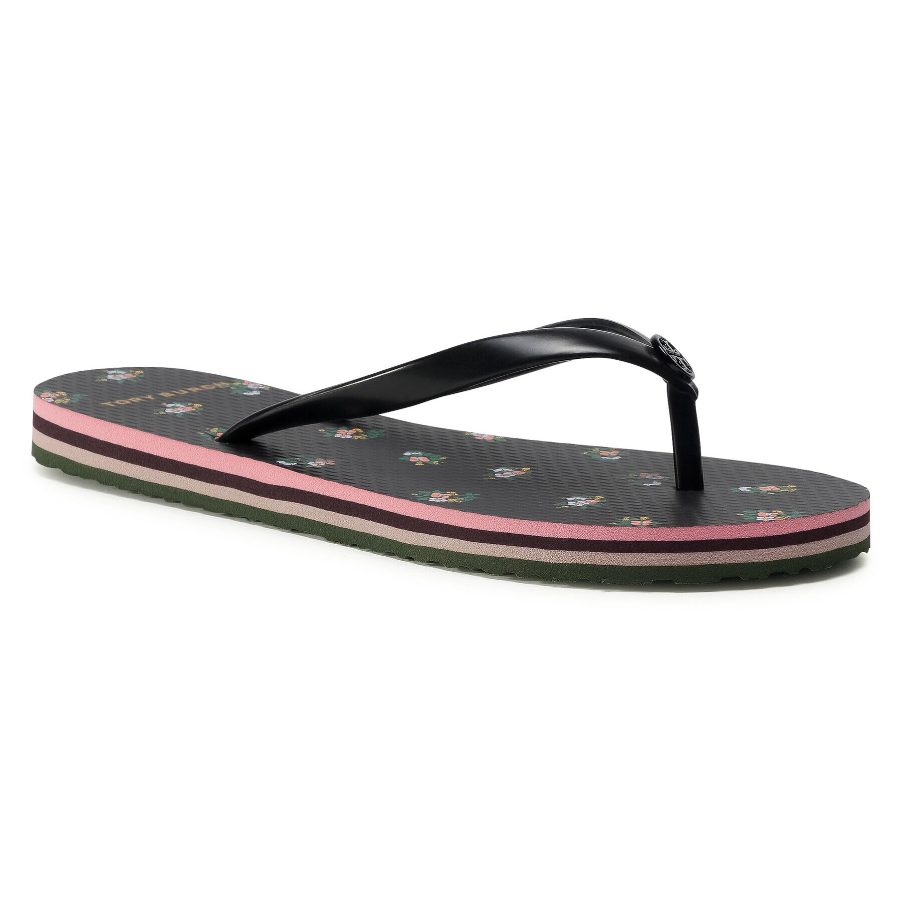 Tory Burch Джапанки Thin Flip Flop 56488 Черен - Pepit.bg