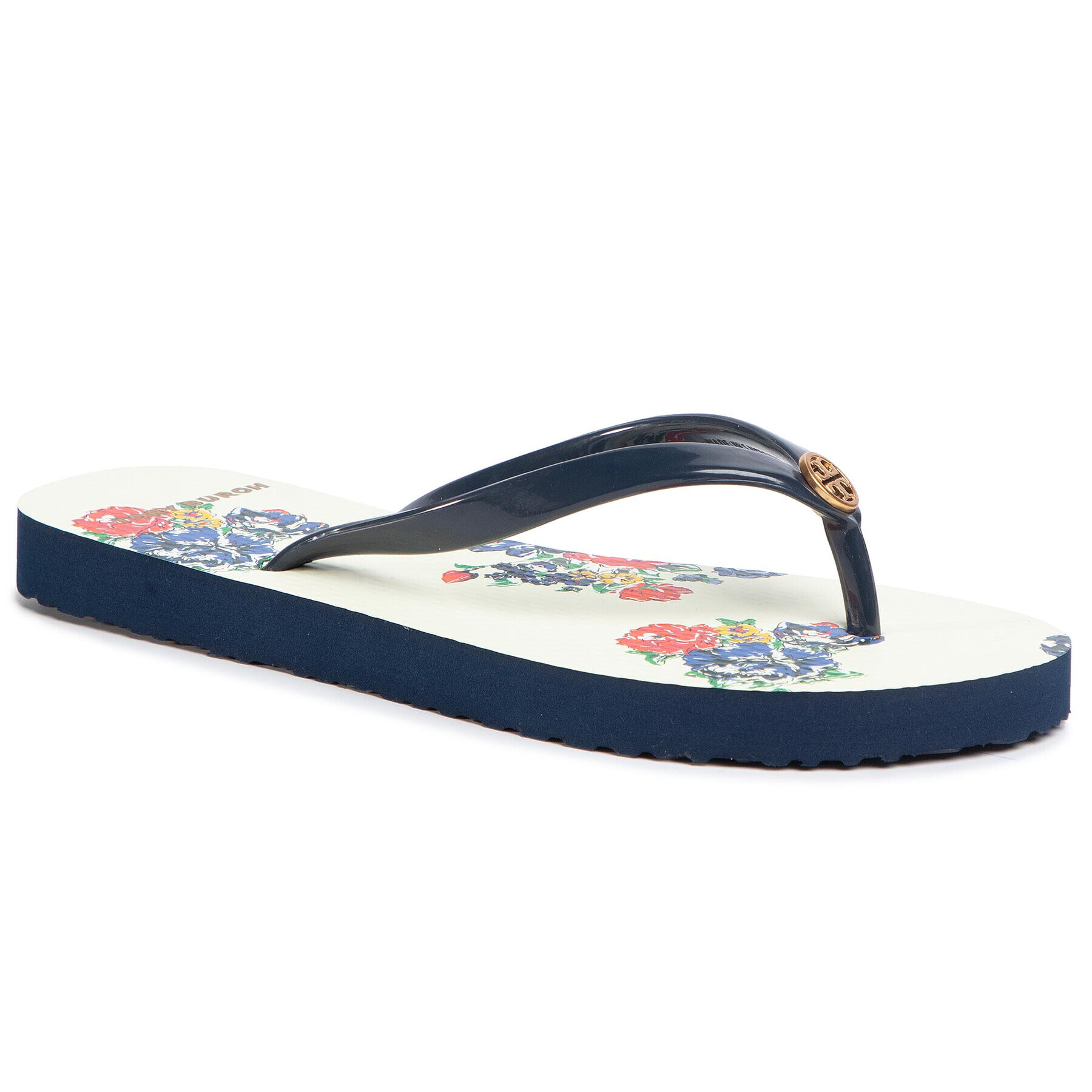 Tory Burch Джапанки Thin Flip Flop 56488 Тъмносин - Pepit.bg