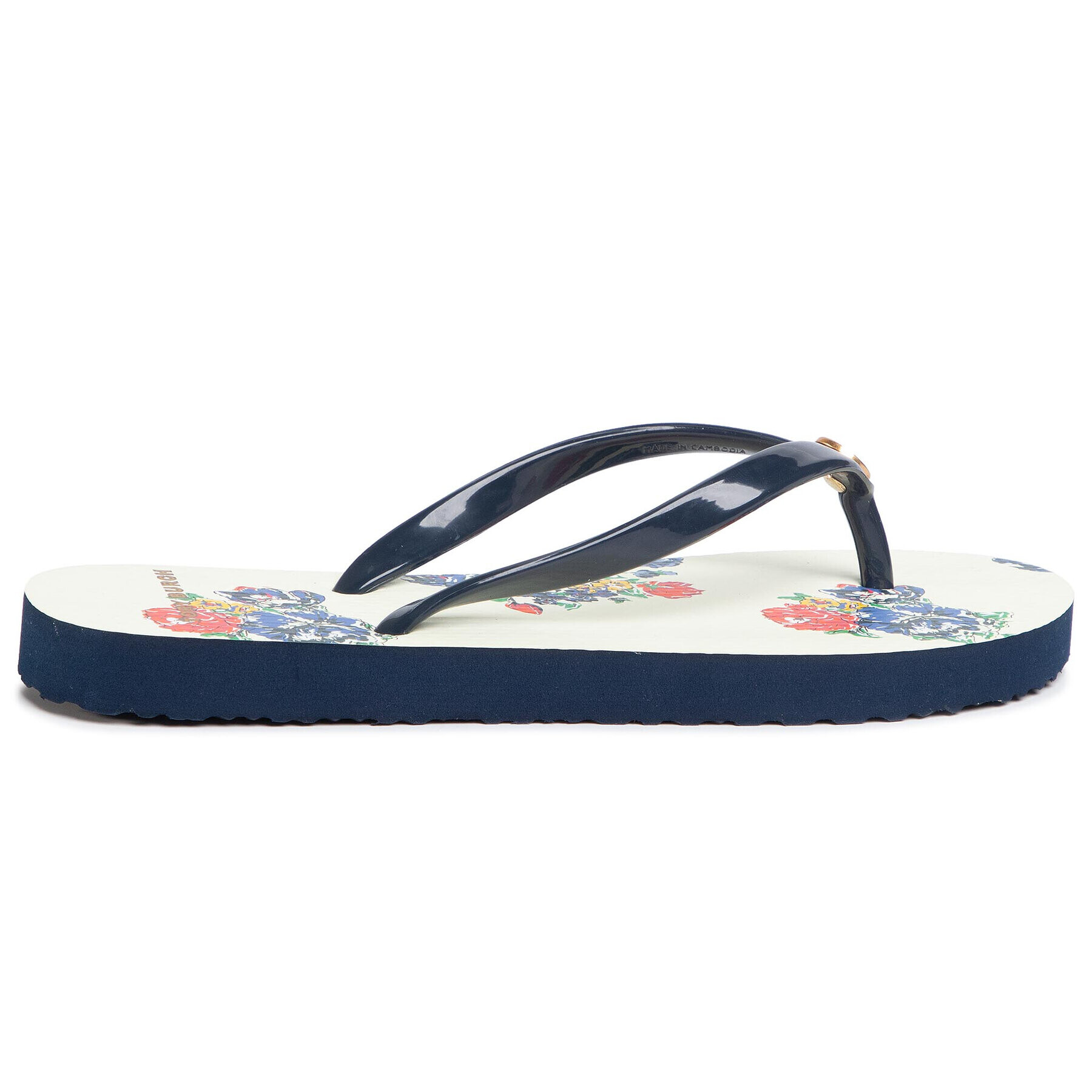 Tory Burch Джапанки Thin Flip Flop 56488 Тъмносин - Pepit.bg