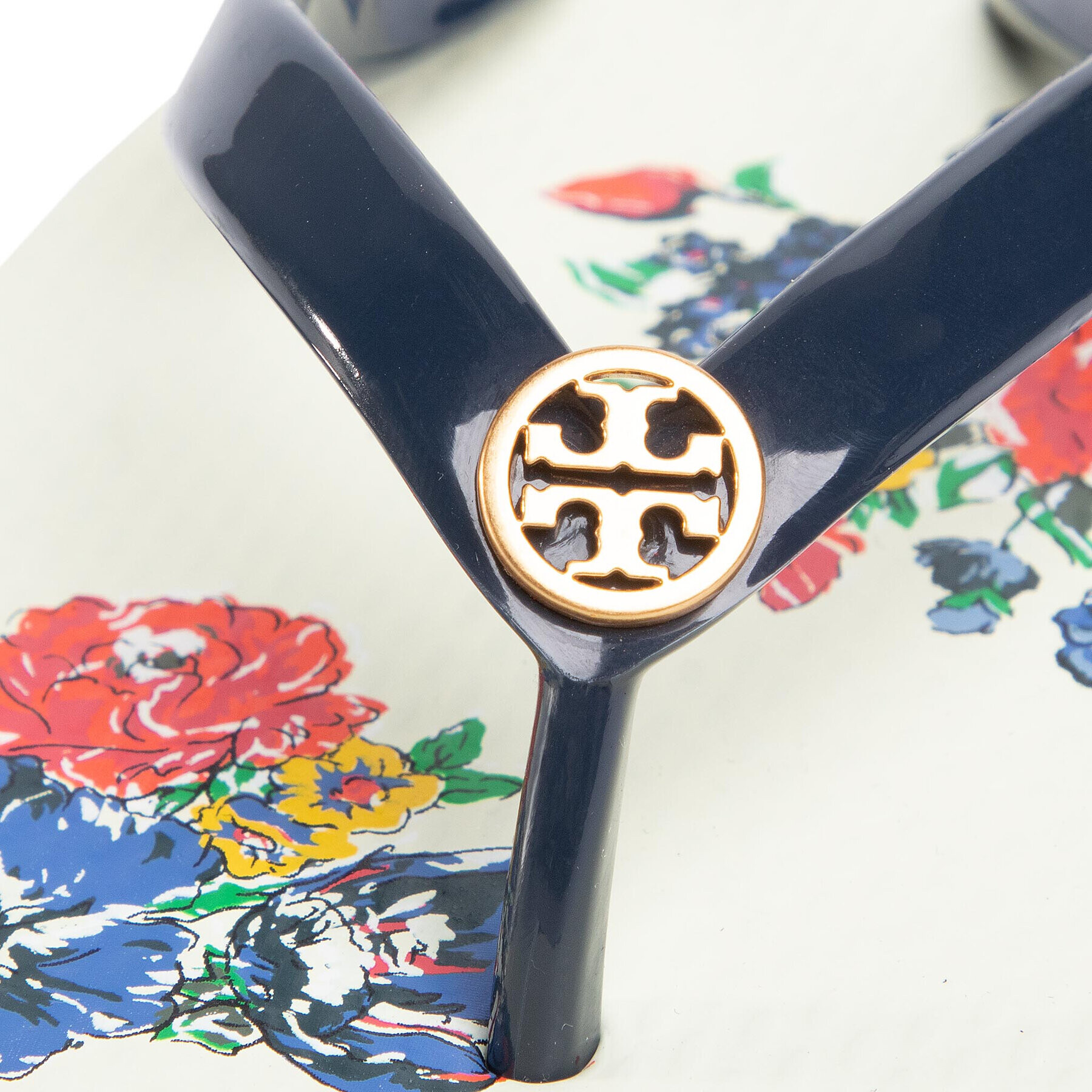 Tory Burch Джапанки Thin Flip Flop 56488 Тъмносин - Pepit.bg
