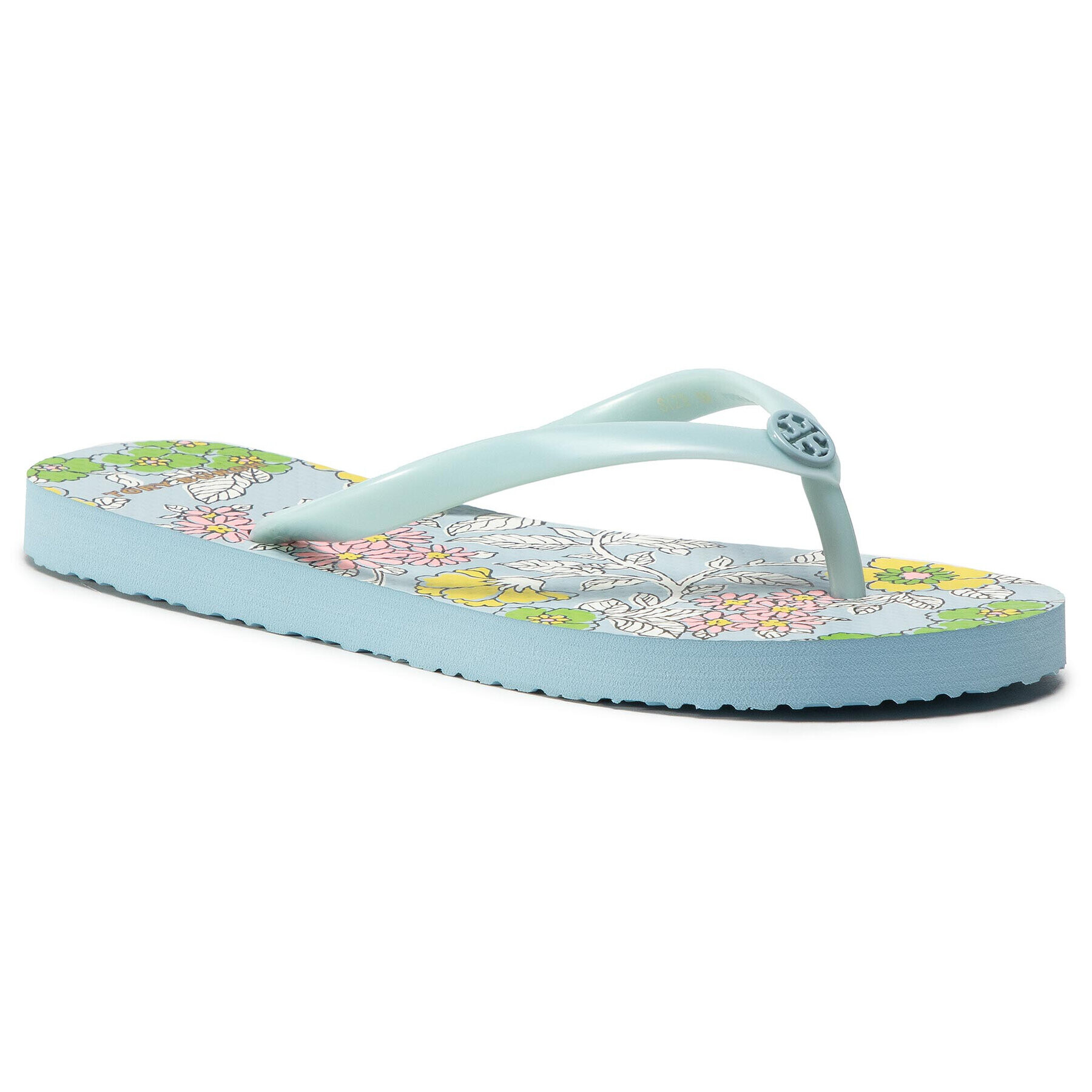 Tory Burch Джапанки Thin Flip Flop 80072 Син - Pepit.bg