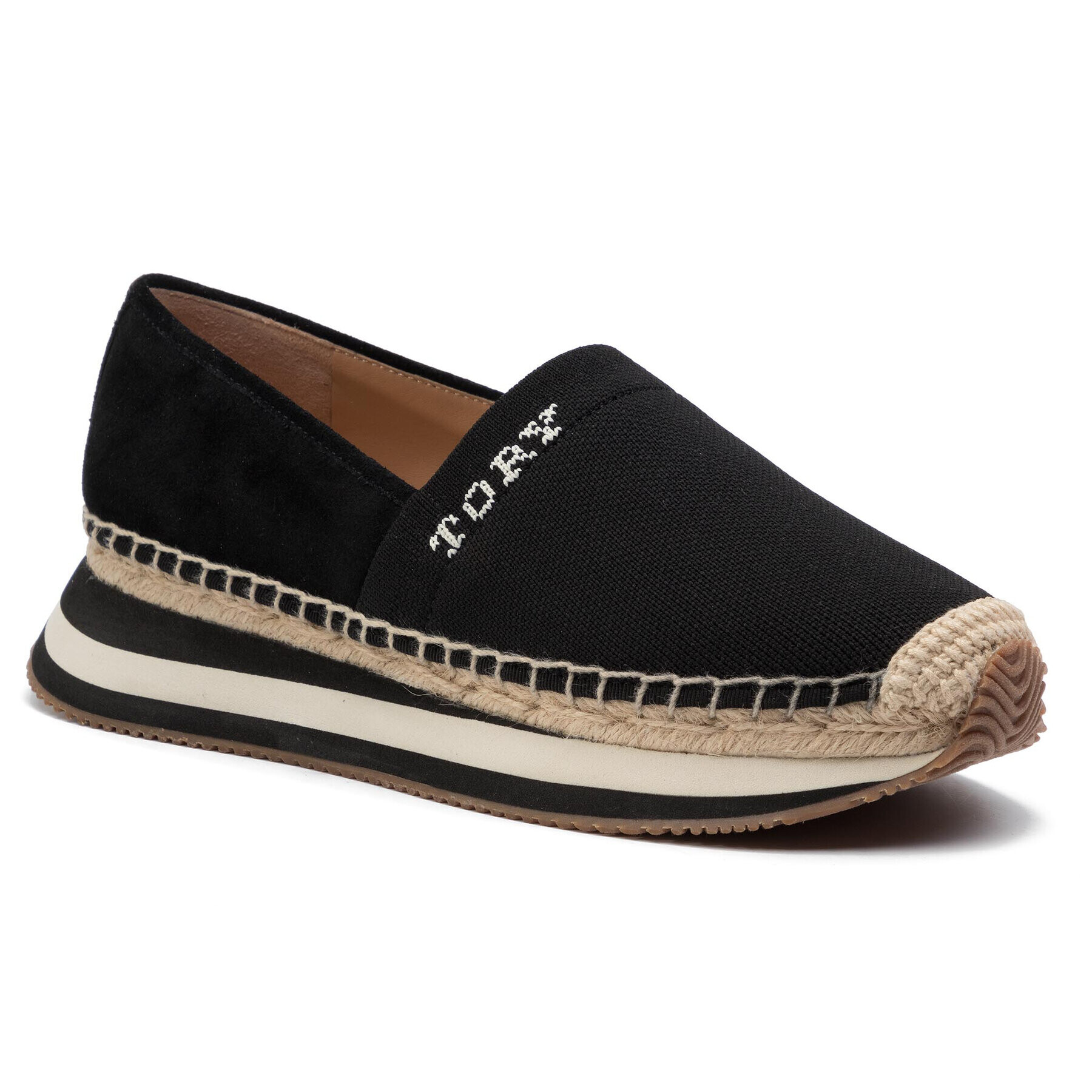 Tory Burch Еспадрили Daisy Slip 59600 Черен - Pepit.bg