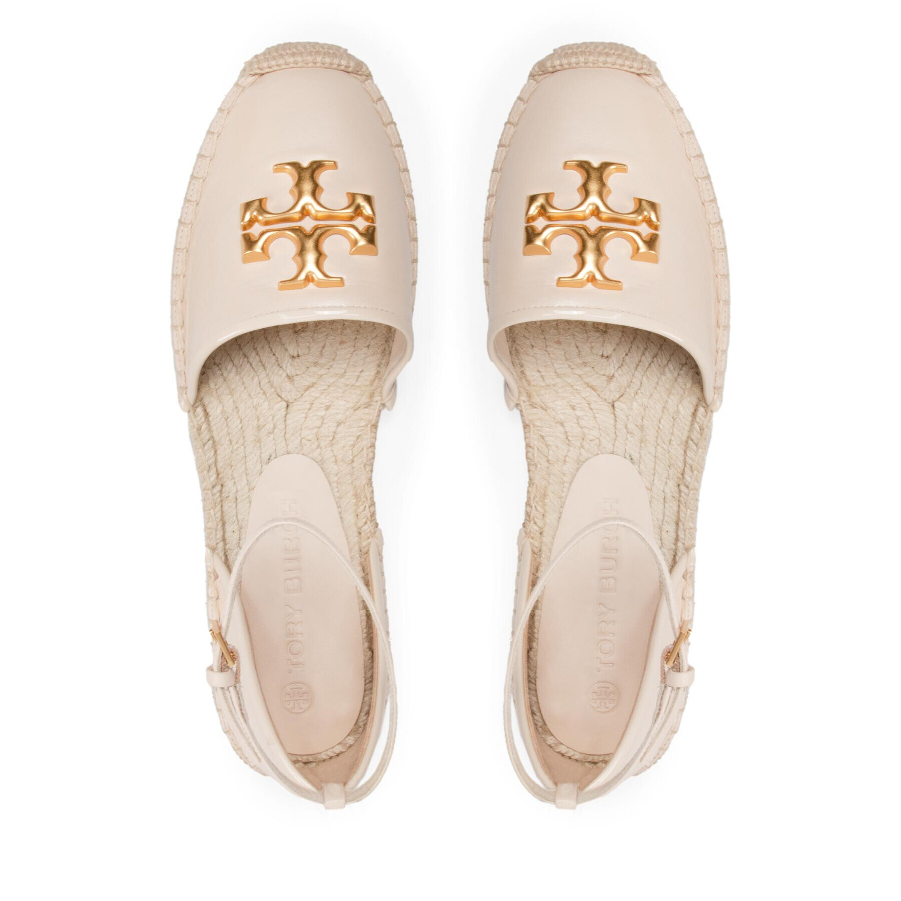 Tory Burch Еспадрили Eleanor Dorsay Espadrille 88743 Бежов - Pepit.bg