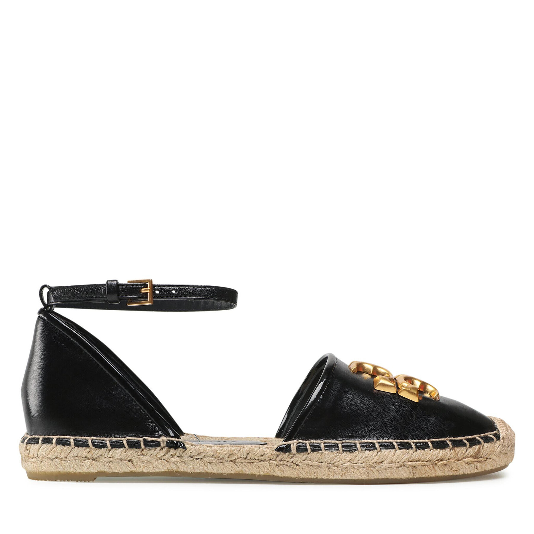 Tory Burch Еспадрили Eleanor Dorsay Espadrille 88743 Черен - Pepit.bg