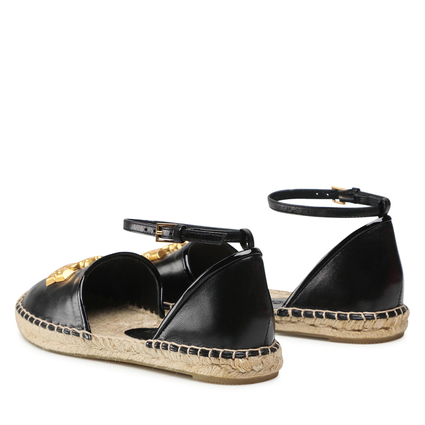 Tory Burch Еспадрили Eleanor Dorsay Espadrille 88743 Черен - Pepit.bg