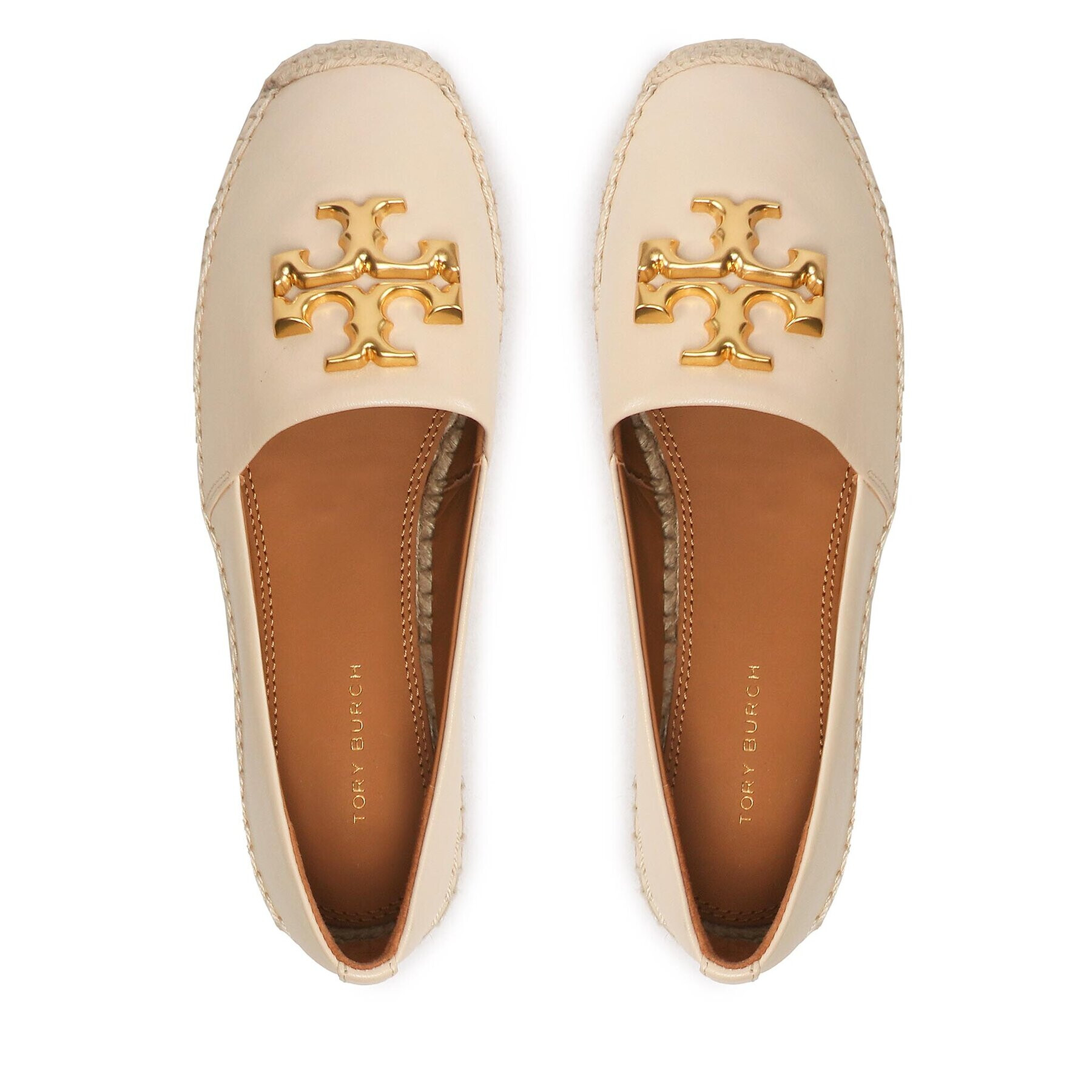 Tory Burch Еспадрили Eleanor Espadrille 86567 Бежов - Pepit.bg