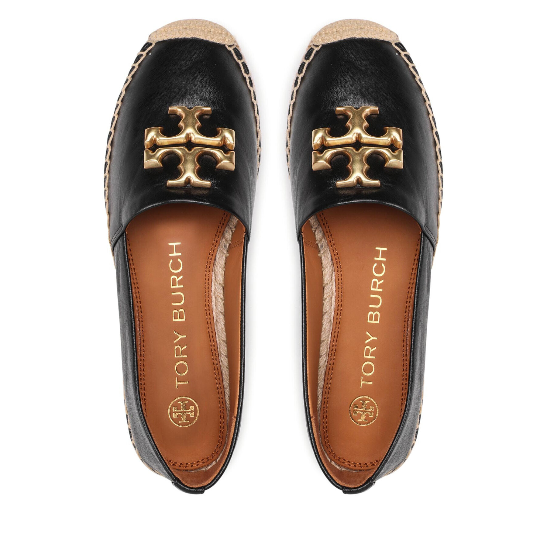 Tory Burch Еспадрили Eleanor Espadrille 86567 Черен - Pepit.bg