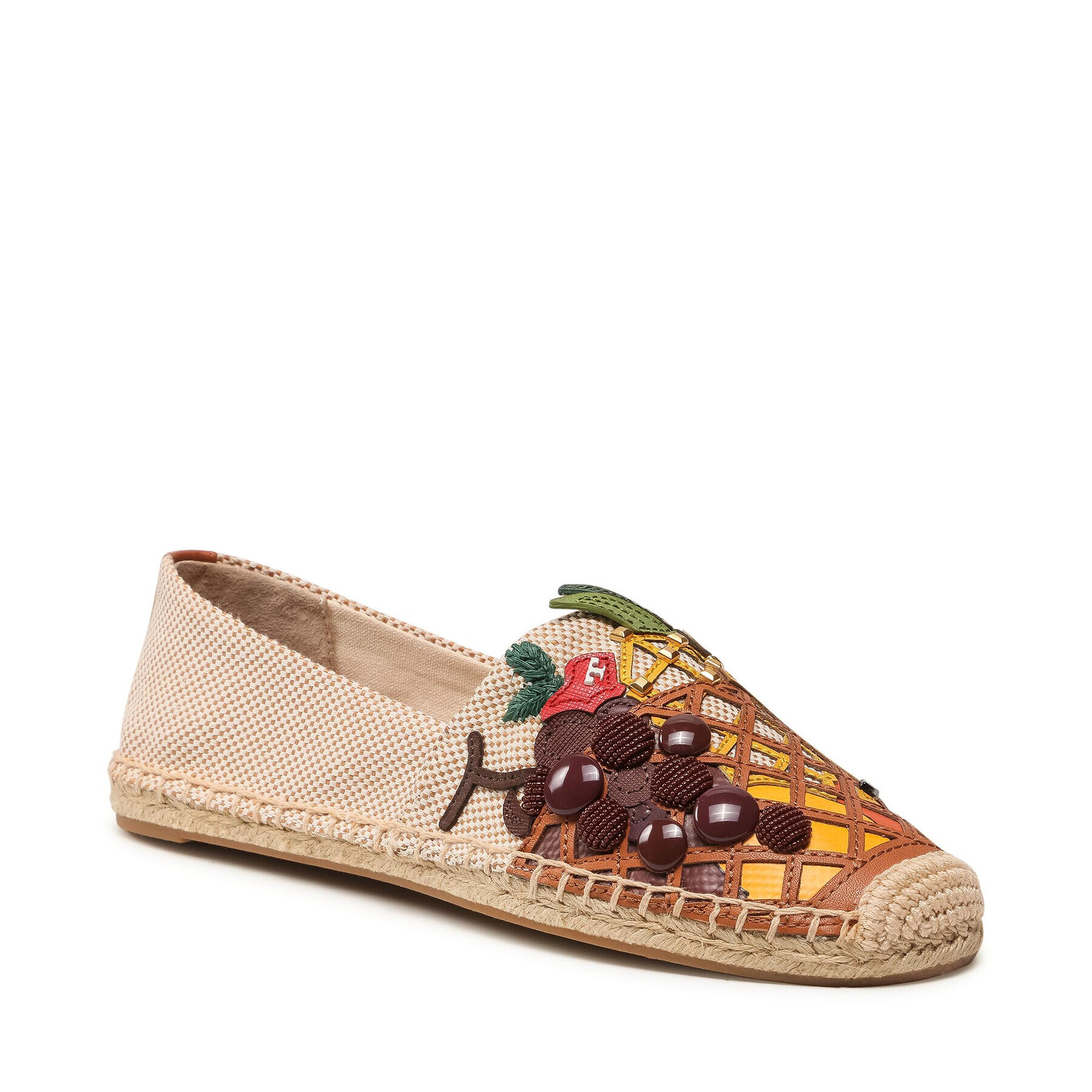 Tory Burch Еспадрили Fruit Espadrille 82821 Бежов - Pepit.bg