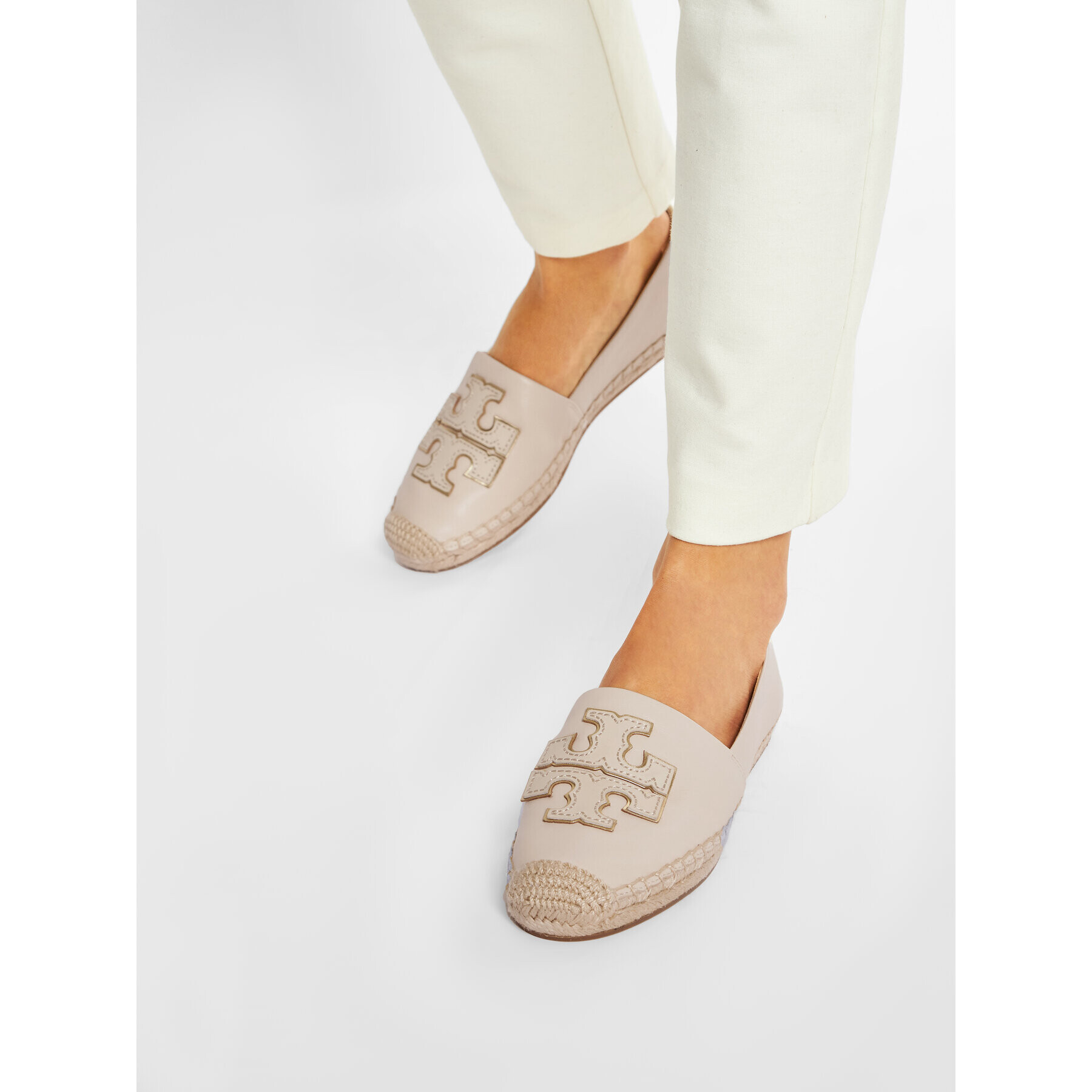 Tory Burch Еспадрили Ines Espadrille 52035 Бежов - Pepit.bg