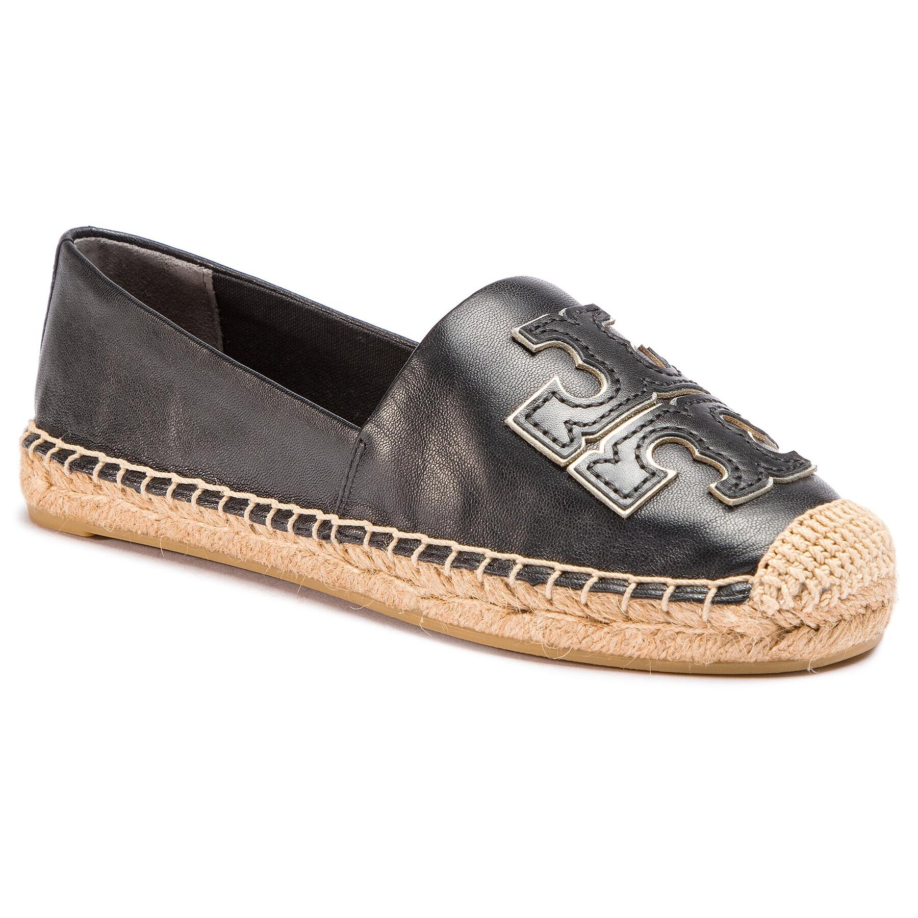 Tory Burch Еспадрили Ines Espadrille 52035 Черен - Pepit.bg