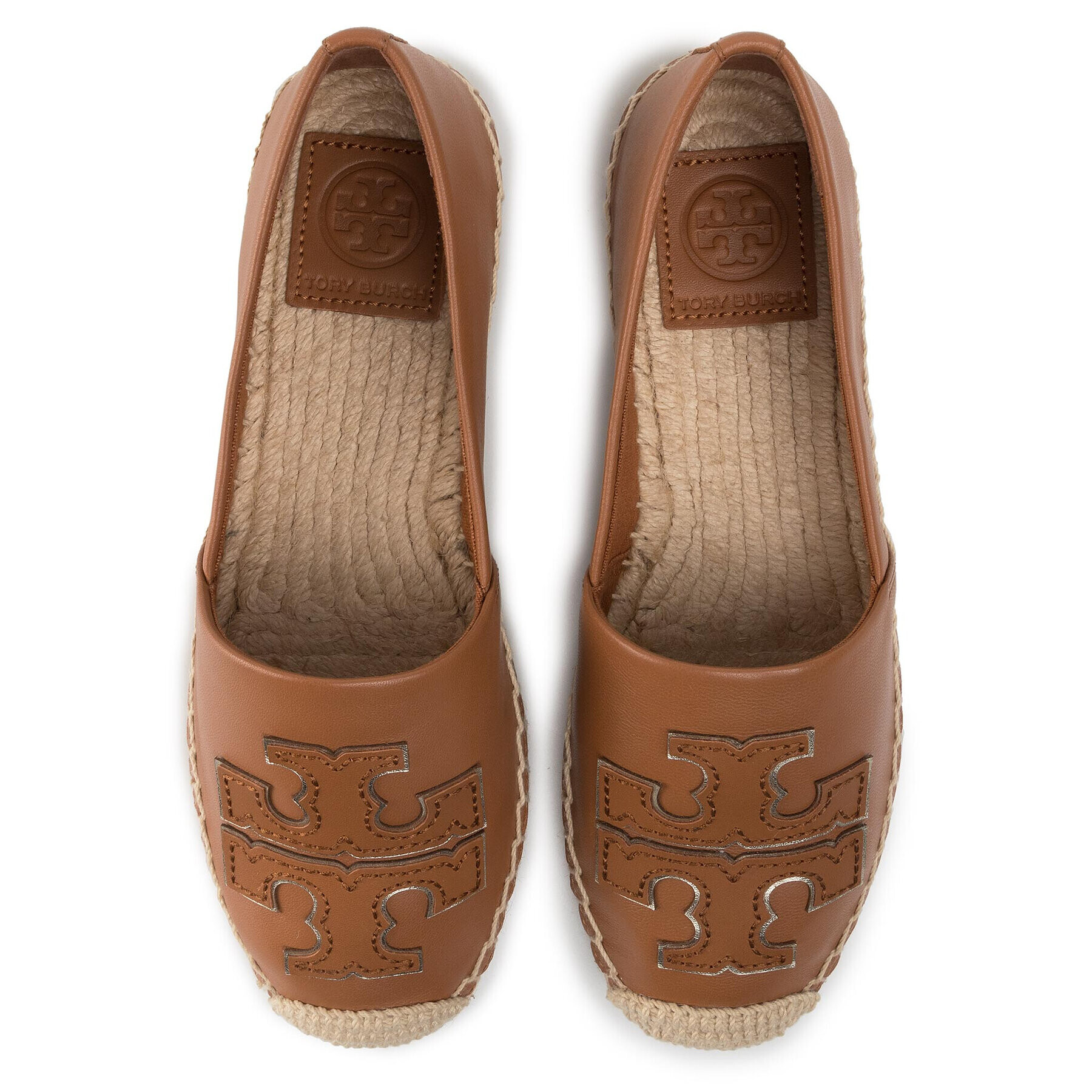 Tory Burch Еспадрили Ines Espadrille 52035 Кафяв - Pepit.bg