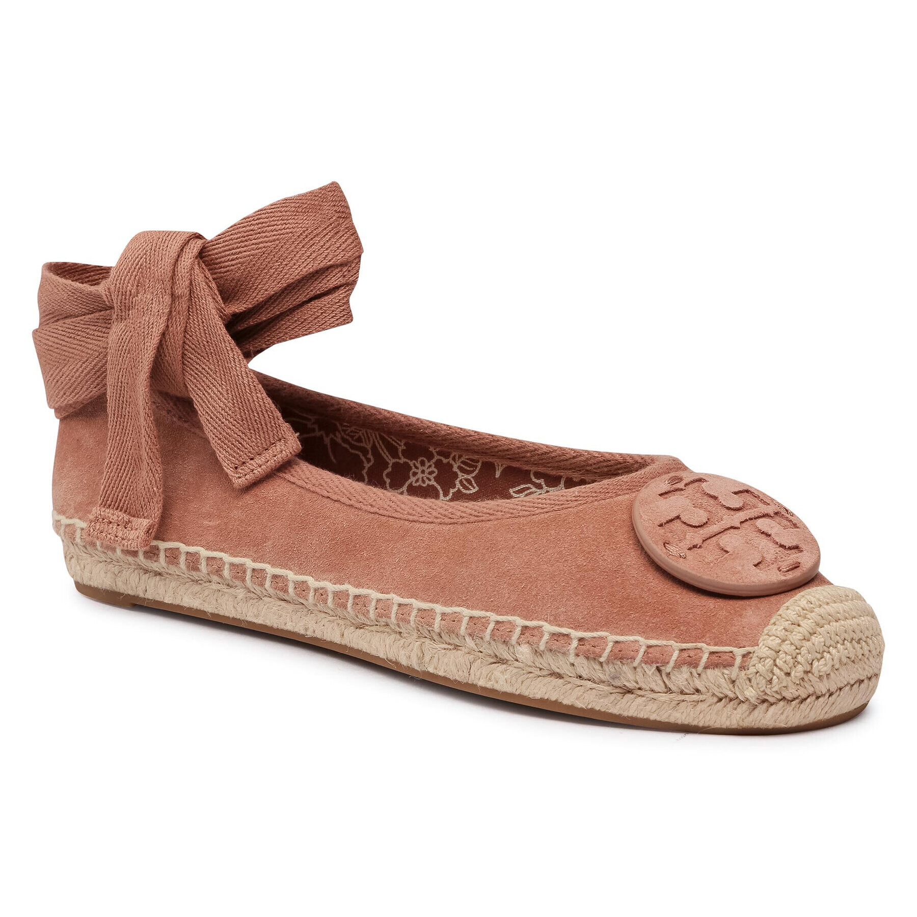 Tory Burch Еспадрили Minnie Ballet Espadrille 78791 Розов - Pepit.bg