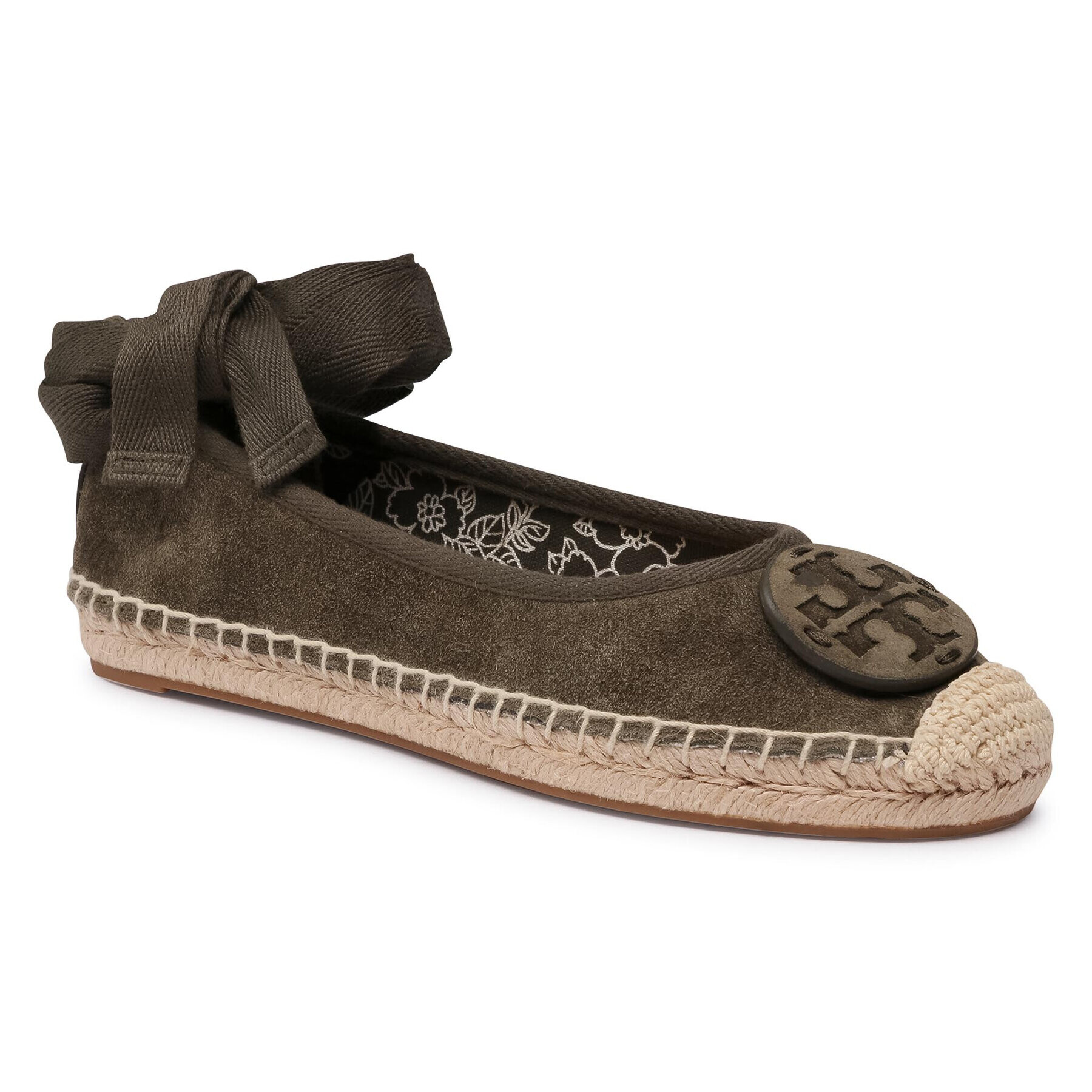 Tory Burch Еспадрили Minnie Ballet Espadrille 78791 Зелен - Pepit.bg