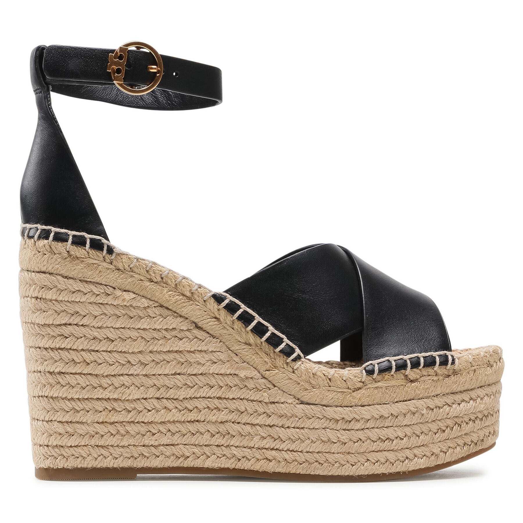 Tory Burch Еспадрили Selby 63522 Черен - Pepit.bg