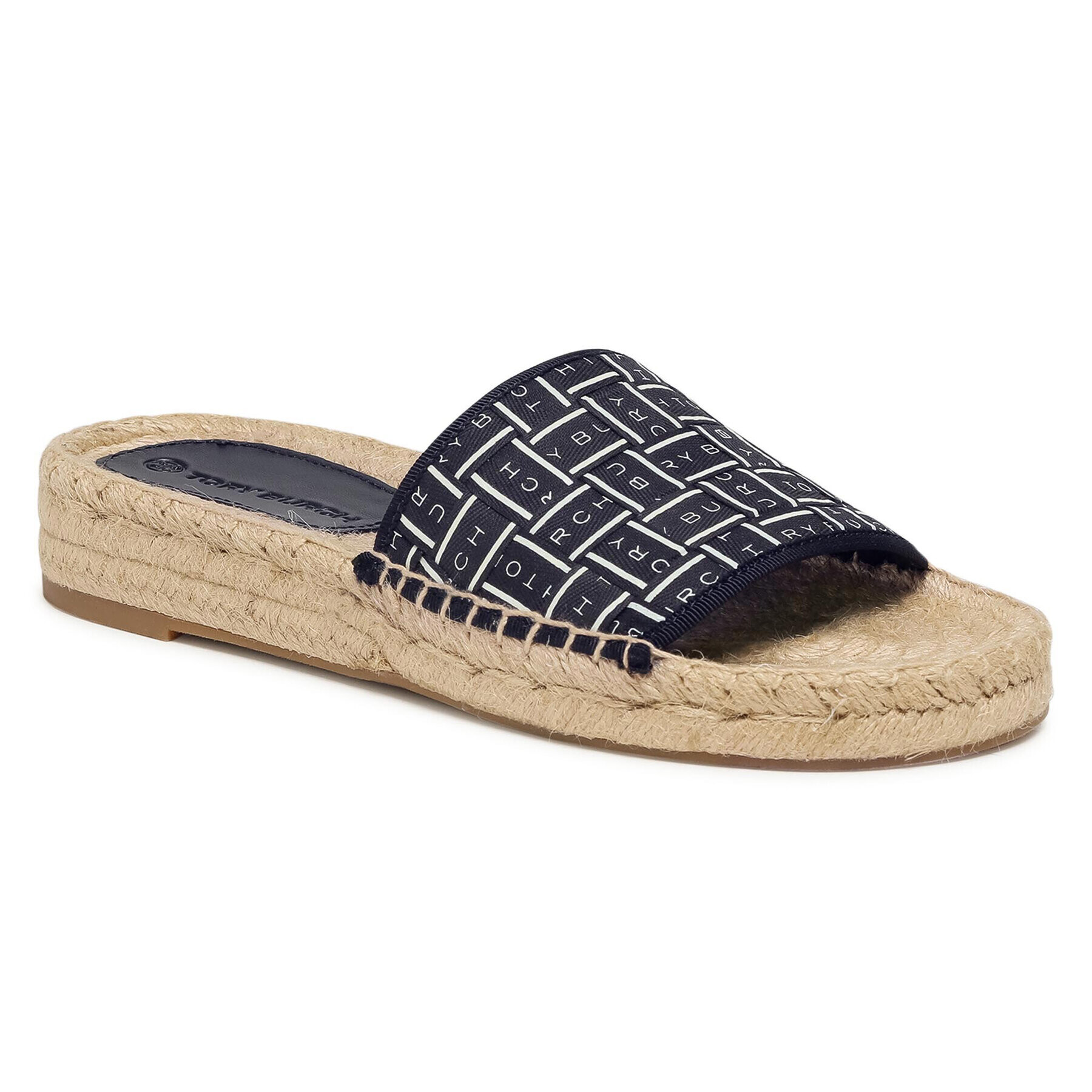 Tory Burch Еспадрили Tory Ribbon Espadrille Slide 80919 Тъмносин - Pepit.bg