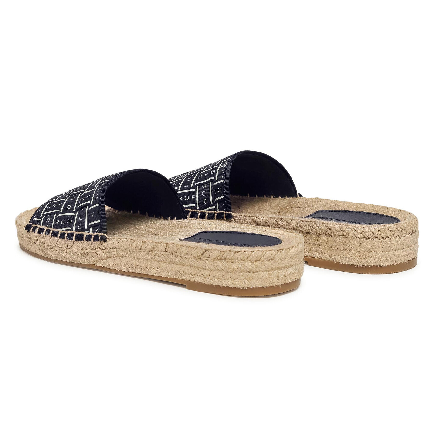 Tory Burch Еспадрили Tory Ribbon Espadrille Slide 80919 Тъмносин - Pepit.bg