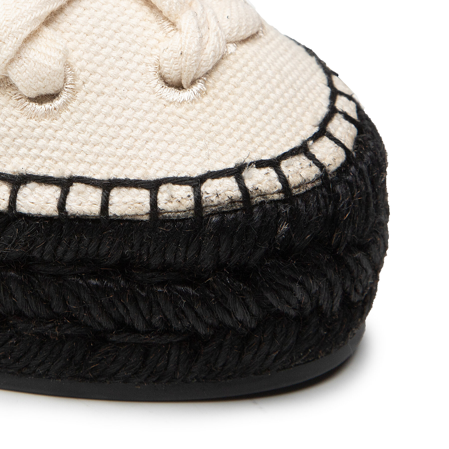 Tory Burch Еспадрили Woven Bouble T Espadrille 282 Бежов - Pepit.bg