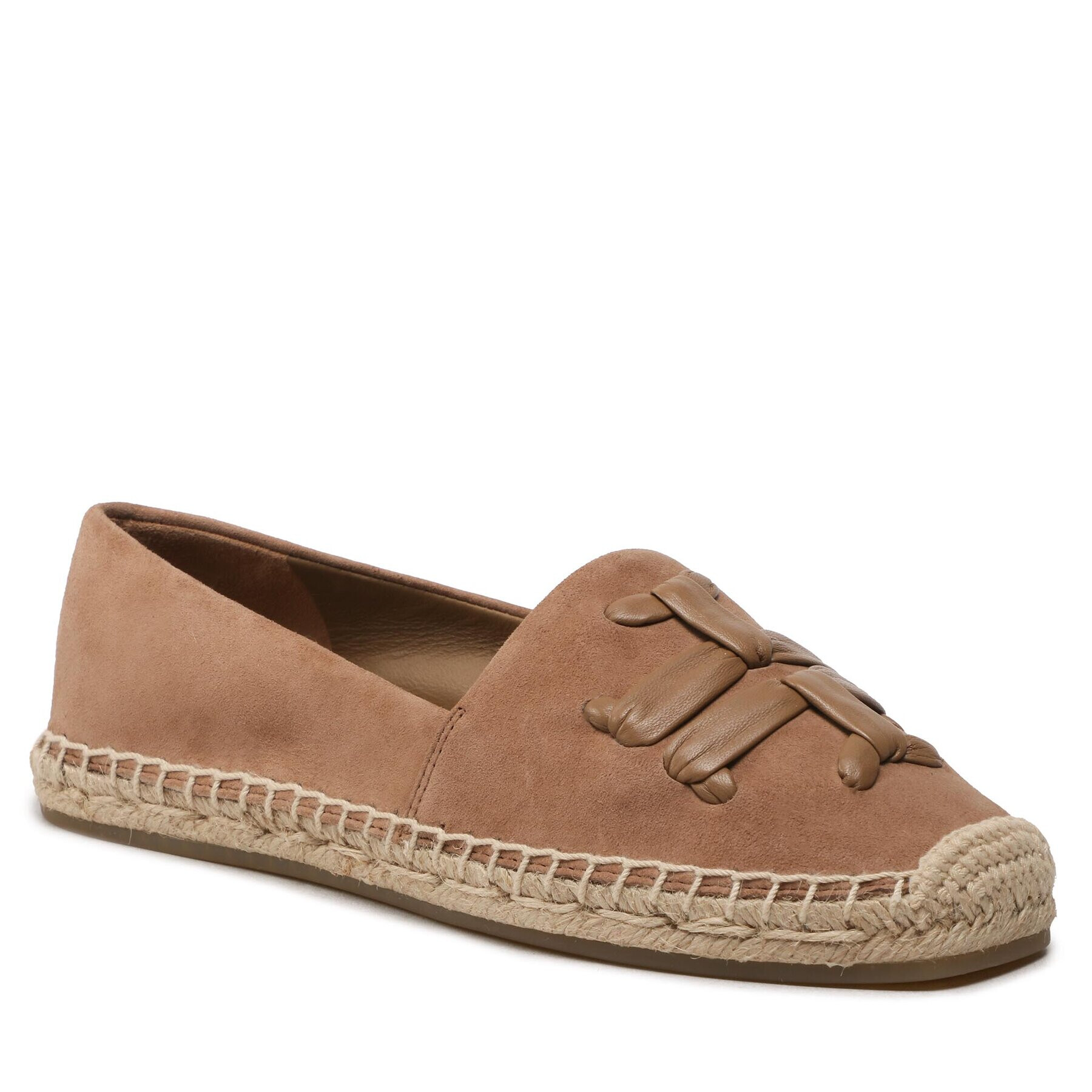 Tory Burch Еспадрили Woven Doublet Aline Espadrille 143022 Кафяв - Pepit.bg