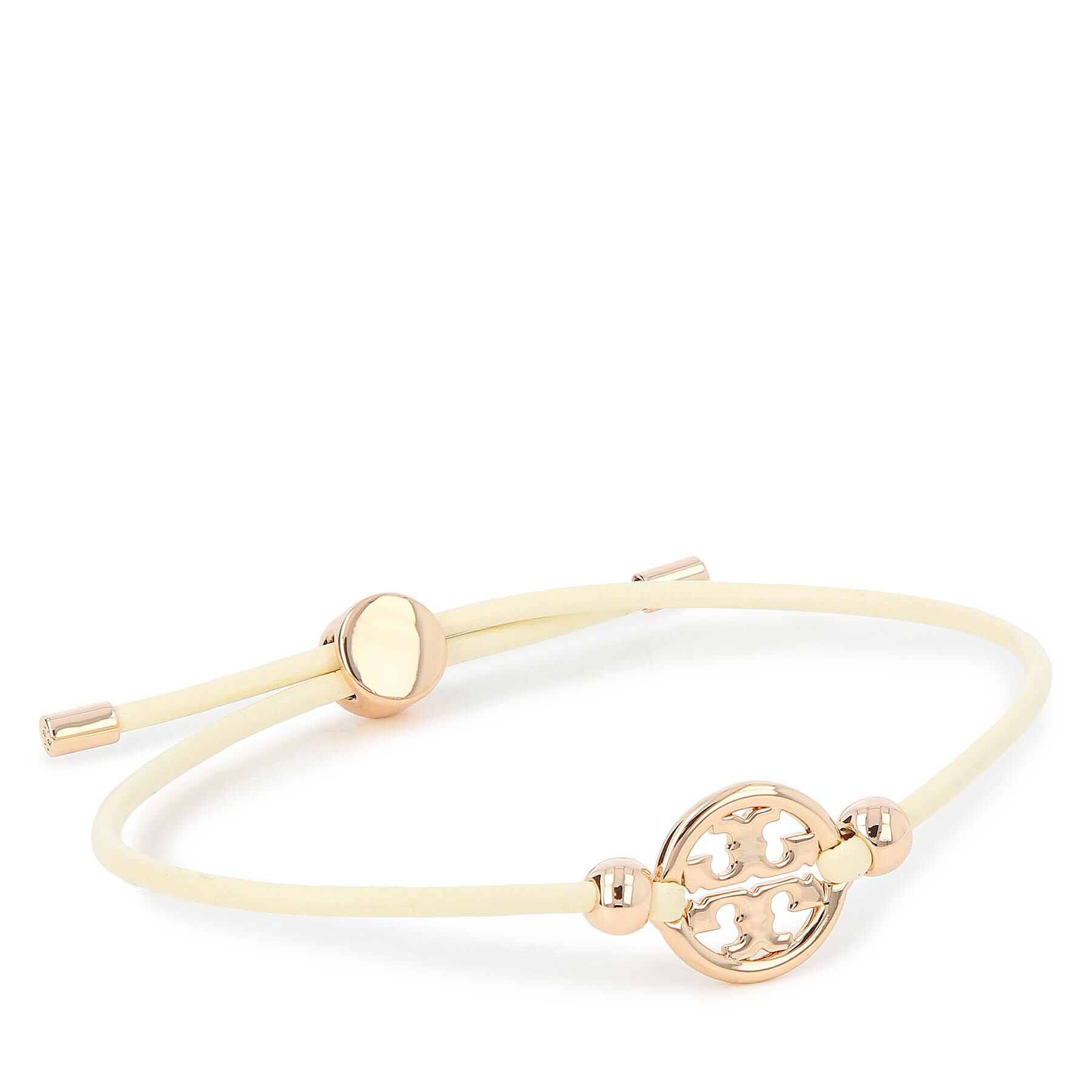 Tory Burch Гривна Miller Slider Bracelet 144706 Бял - Pepit.bg