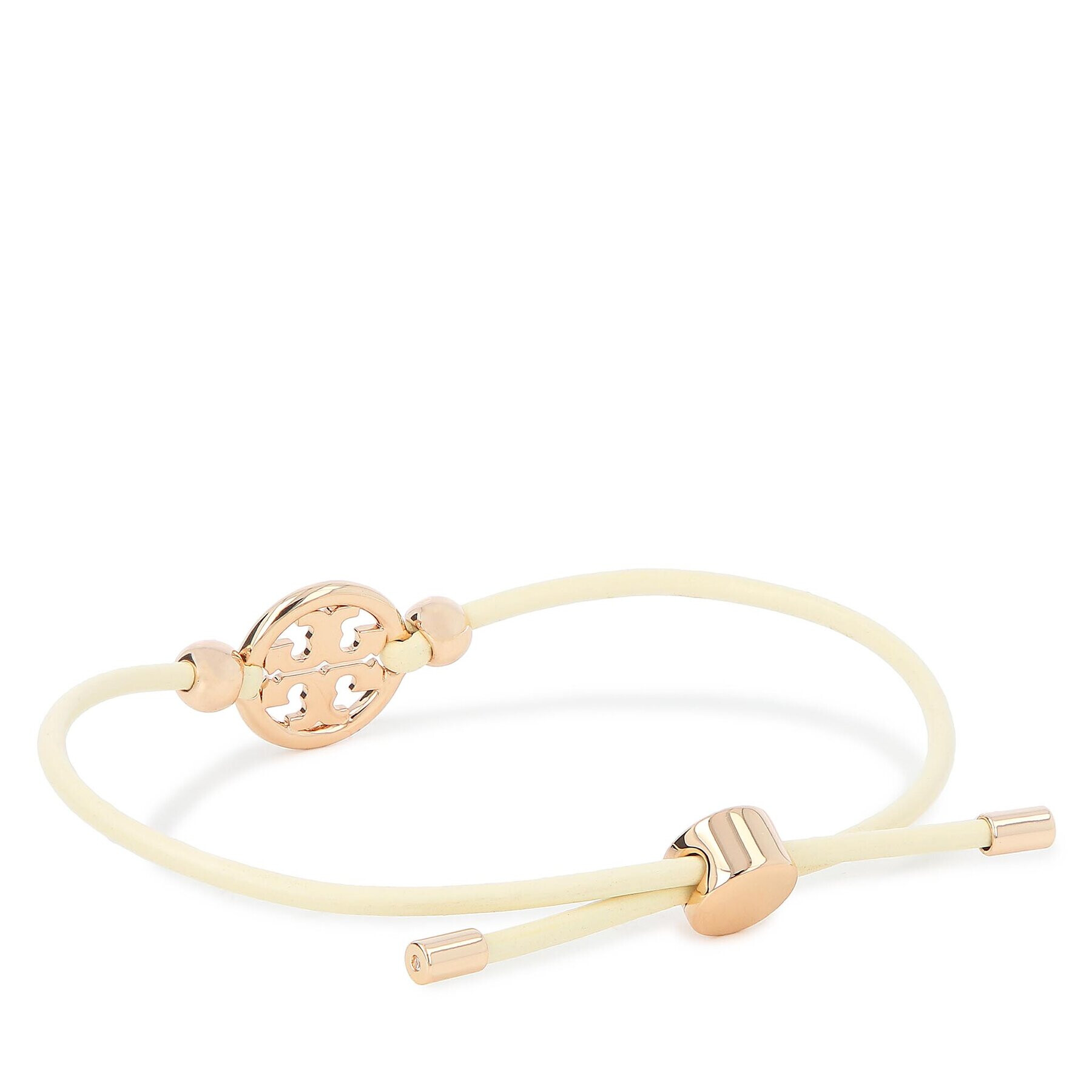 Tory Burch Гривна Miller Slider Bracelet 144706 Бял - Pepit.bg
