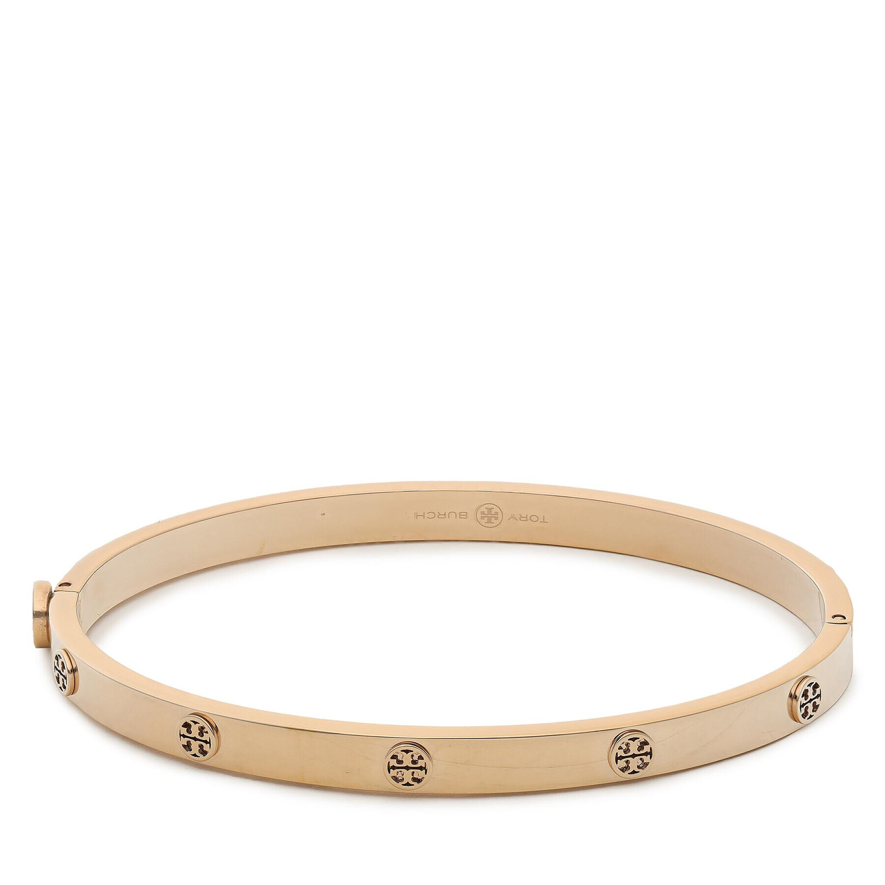 Tory Burch Гривна Miller Stud 5Mm Hinge Bracelet Розов - Pepit.bg