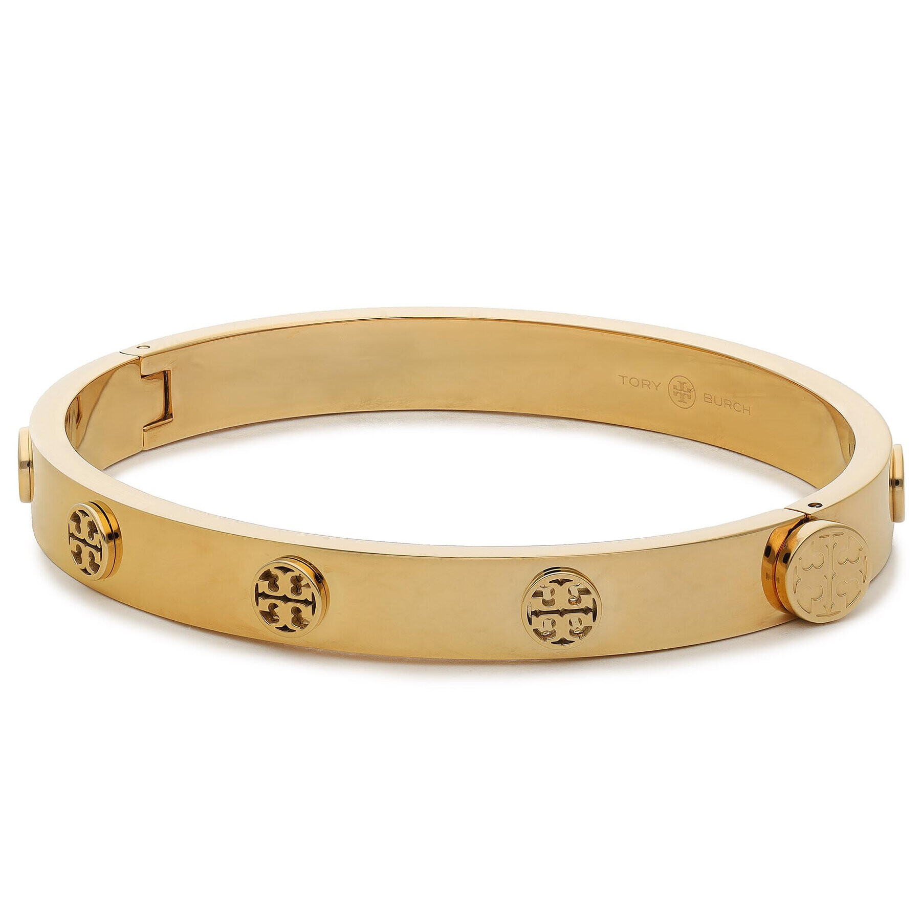Tory Burch Гривна Miller Stud Hinge 78420 Златист - Pepit.bg