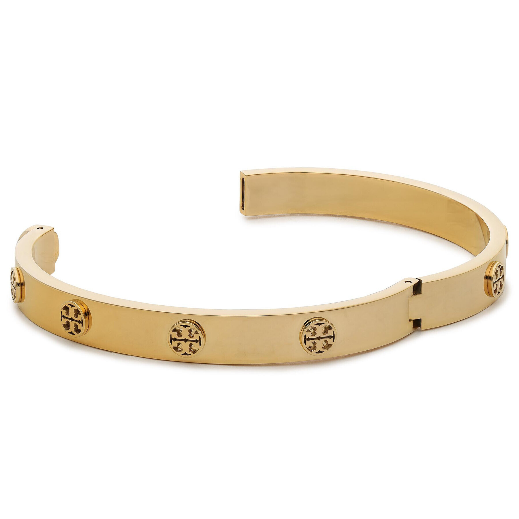 Tory Burch Гривна Miller Stud Hinge 78420 Златист - Pepit.bg