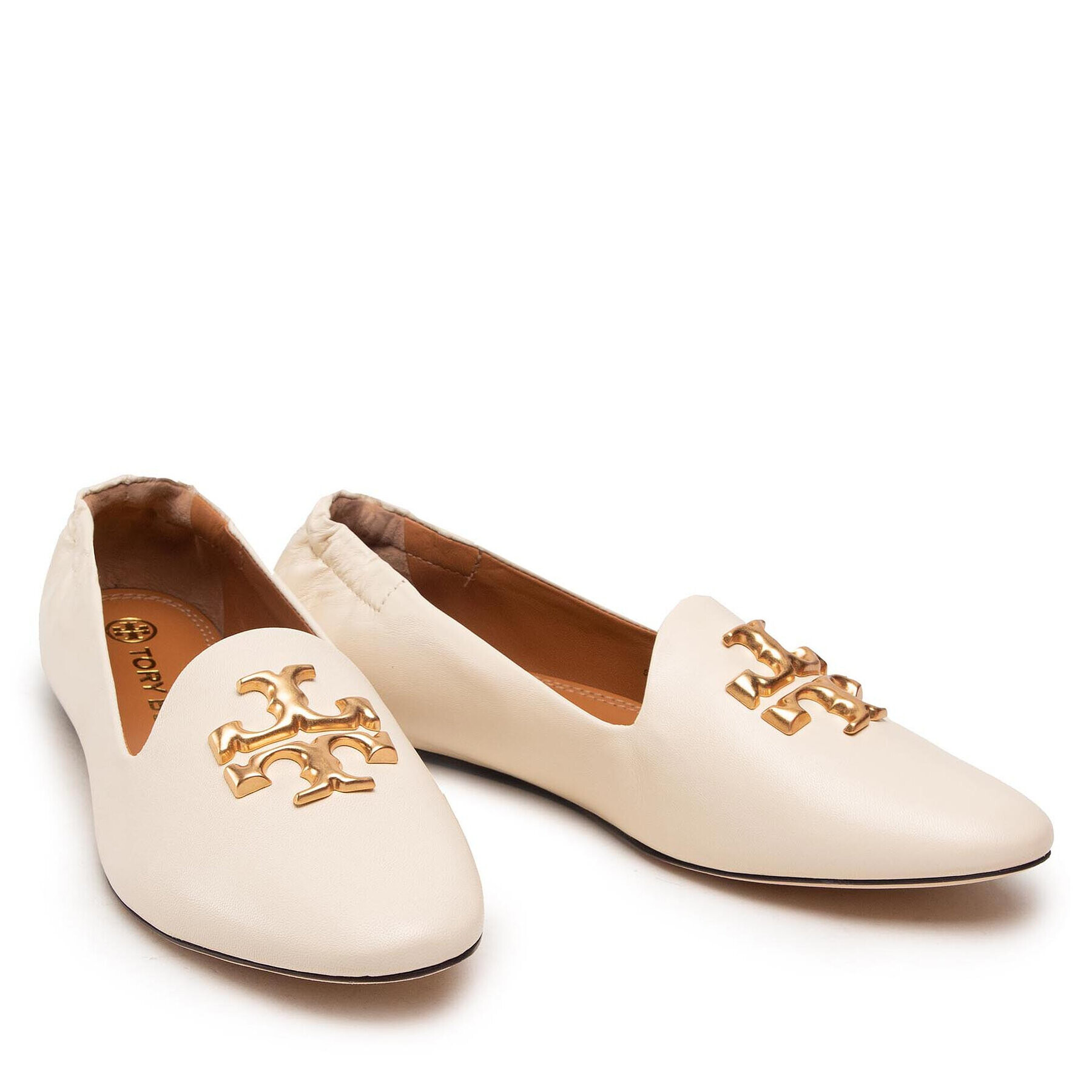 Tory Burch Лоуфъри Eleanor Loafer 84922 Бежов - Pepit.bg