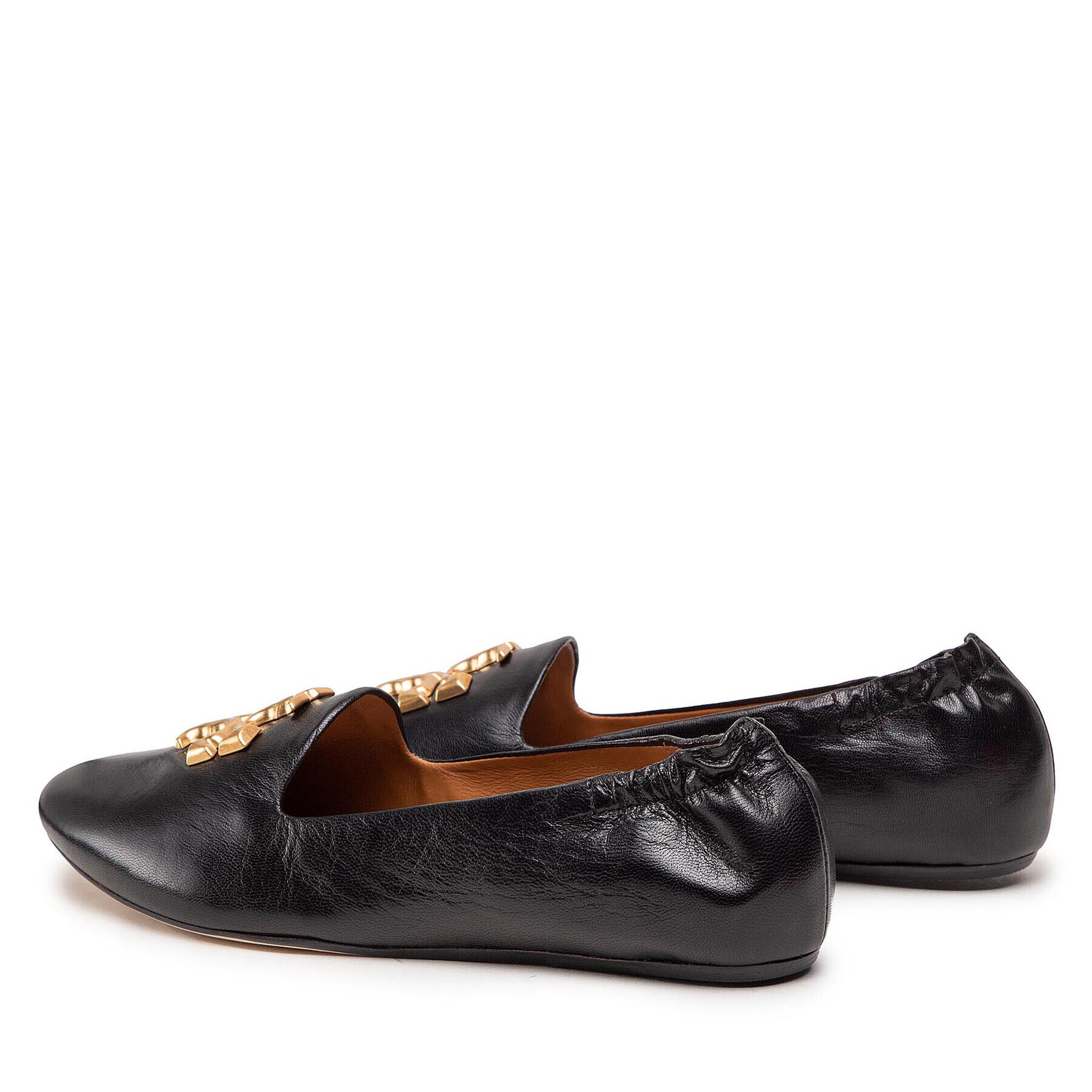 Tory Burch Лоуфъри Eleanor Loafer 84922 Черен - Pepit.bg