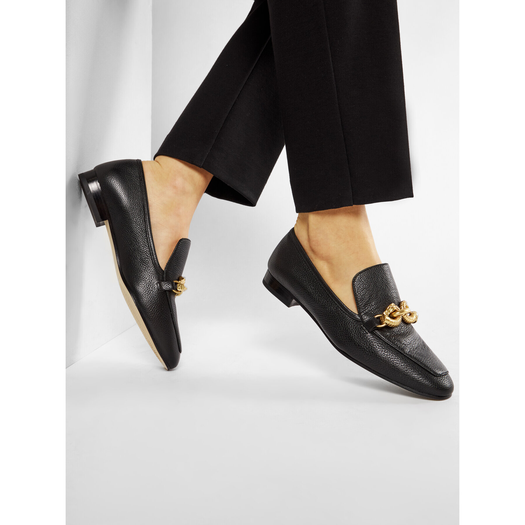 Tory Burch Лоуфъри Jessa 20mm Loafer 60801 Черен - Pepit.bg