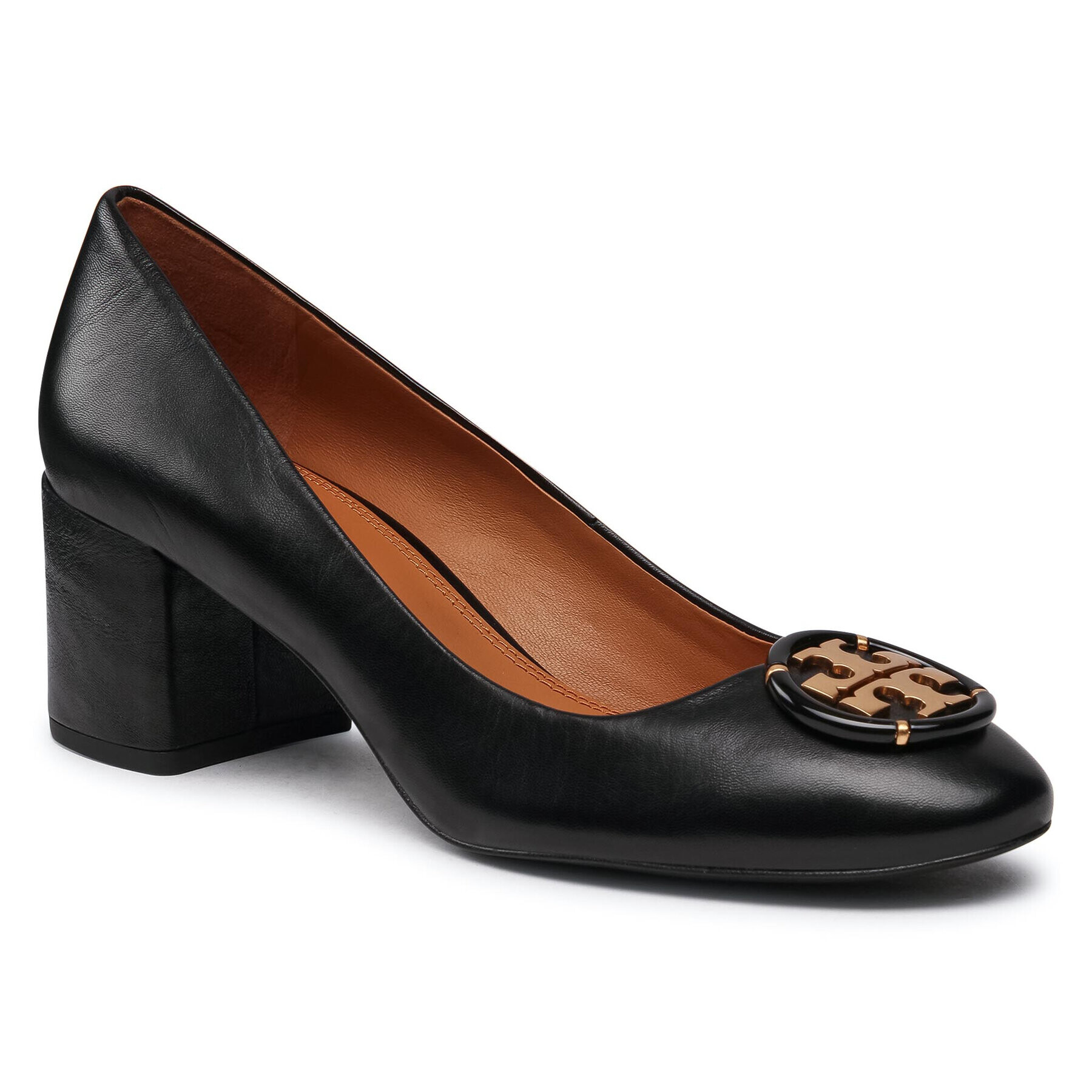 Tory Burch Обувки 55Mm Multi Logo Pump 76483 Черен - Pepit.bg