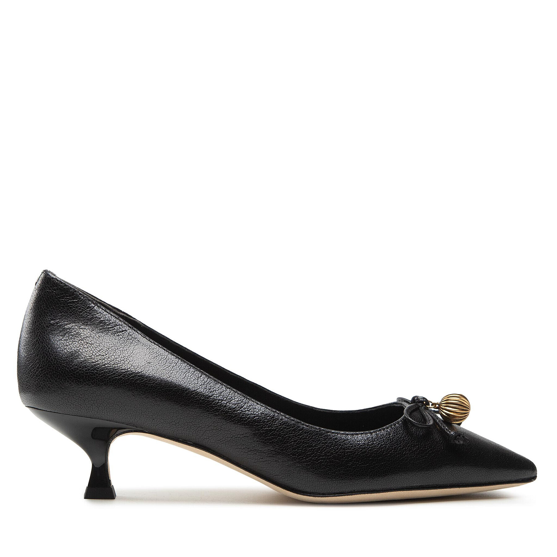 Tory Burch Обувки Capri Kitten Heel Pump 136949 Черен - Pepit.bg