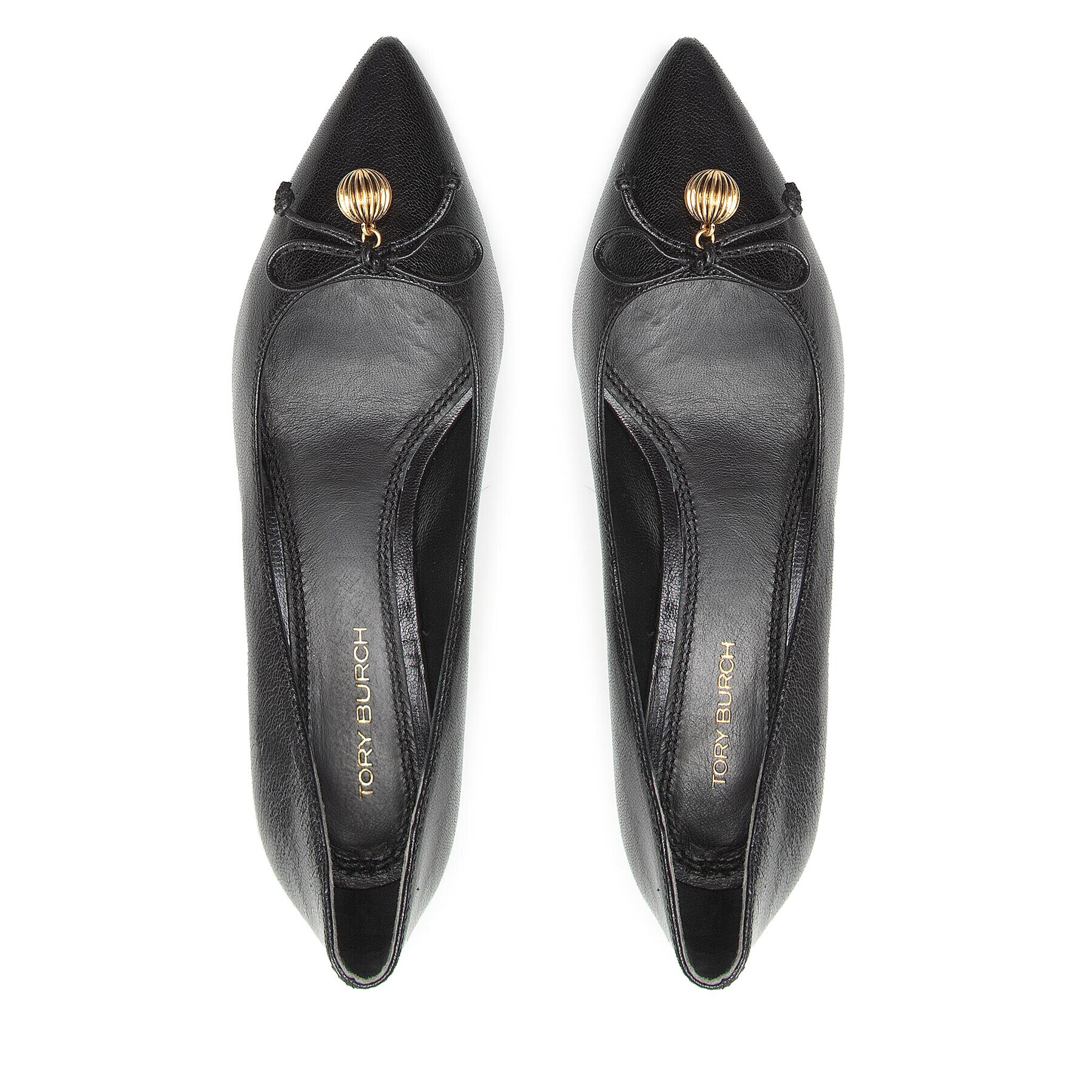 Tory Burch Обувки Capri Kitten Heel Pump 136949 Черен - Pepit.bg