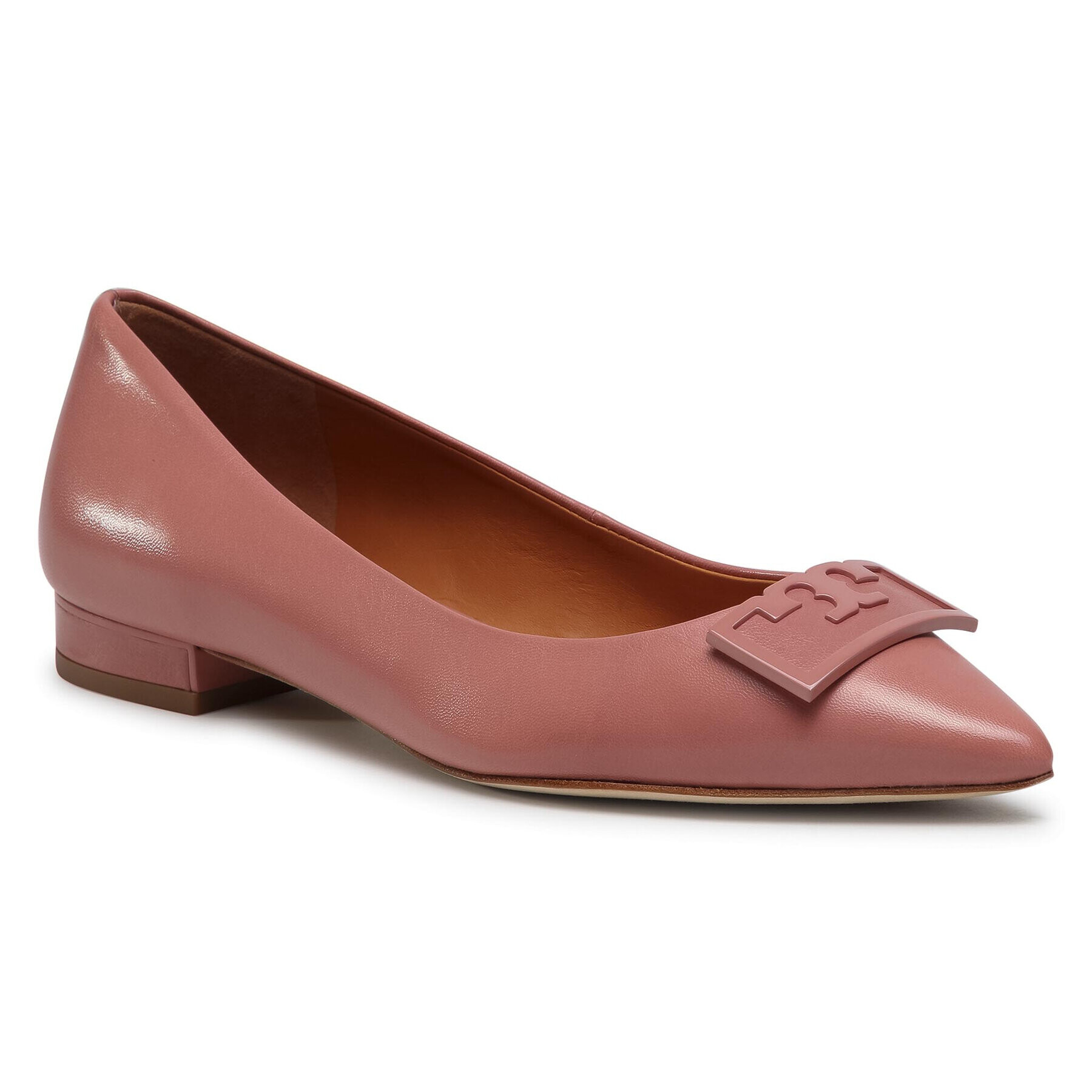 Tory Burch Обувки Gigi 20mm Pointy Toe Flat 80667 Розов - Pepit.bg