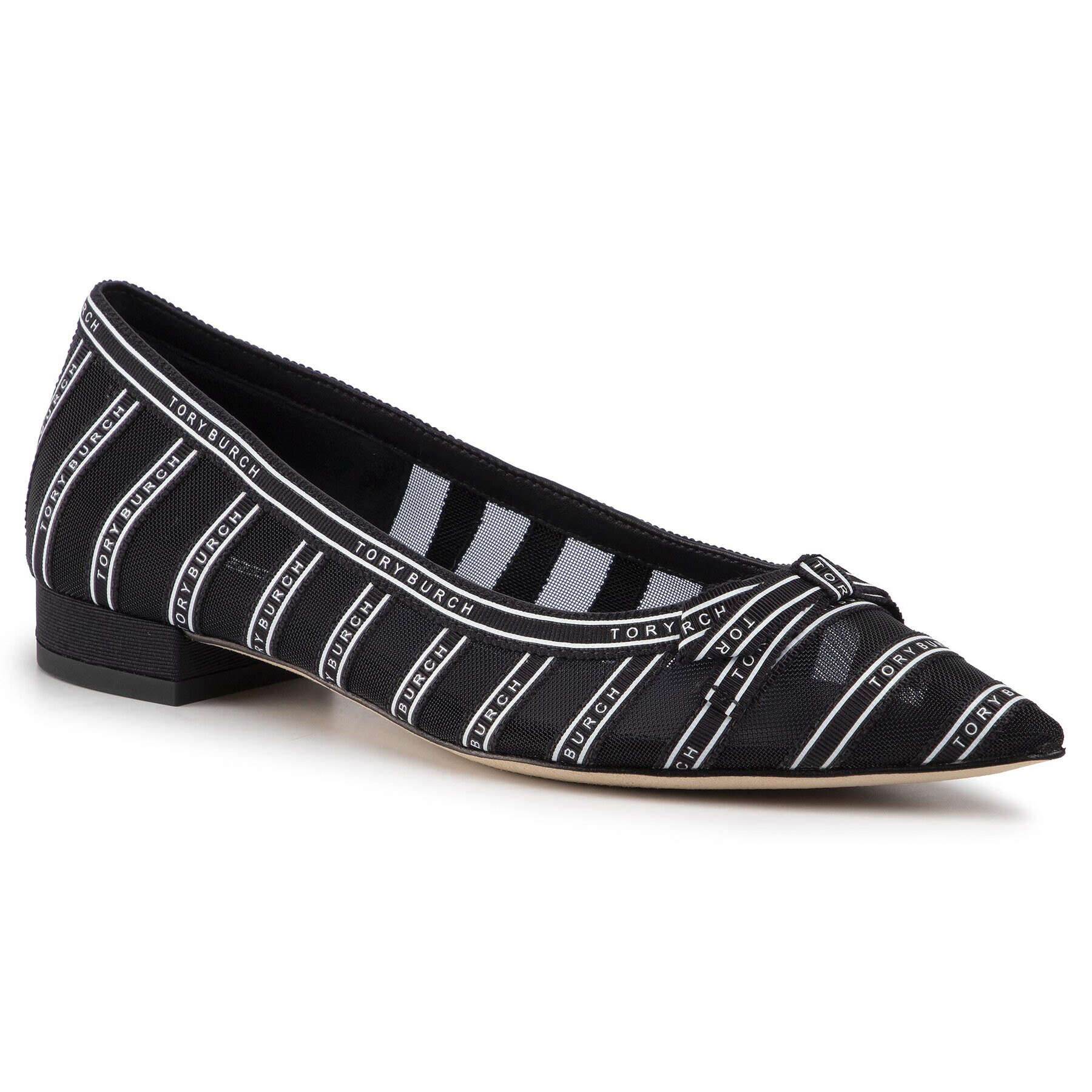 Tory Burch Обувки Penelope 20Mm Mesh Flat 58298 Тъмносин - Pepit.bg