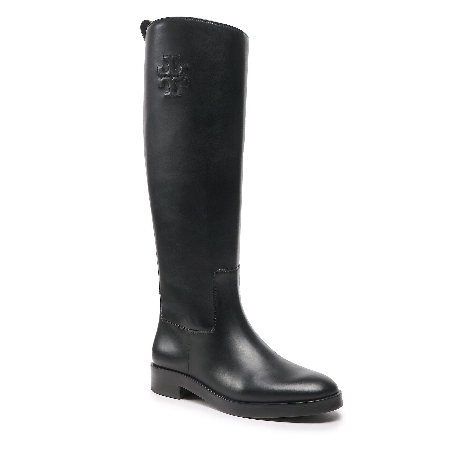 Tory Burch Офицерки The Riding Boot 141232 Черен - Pepit.bg