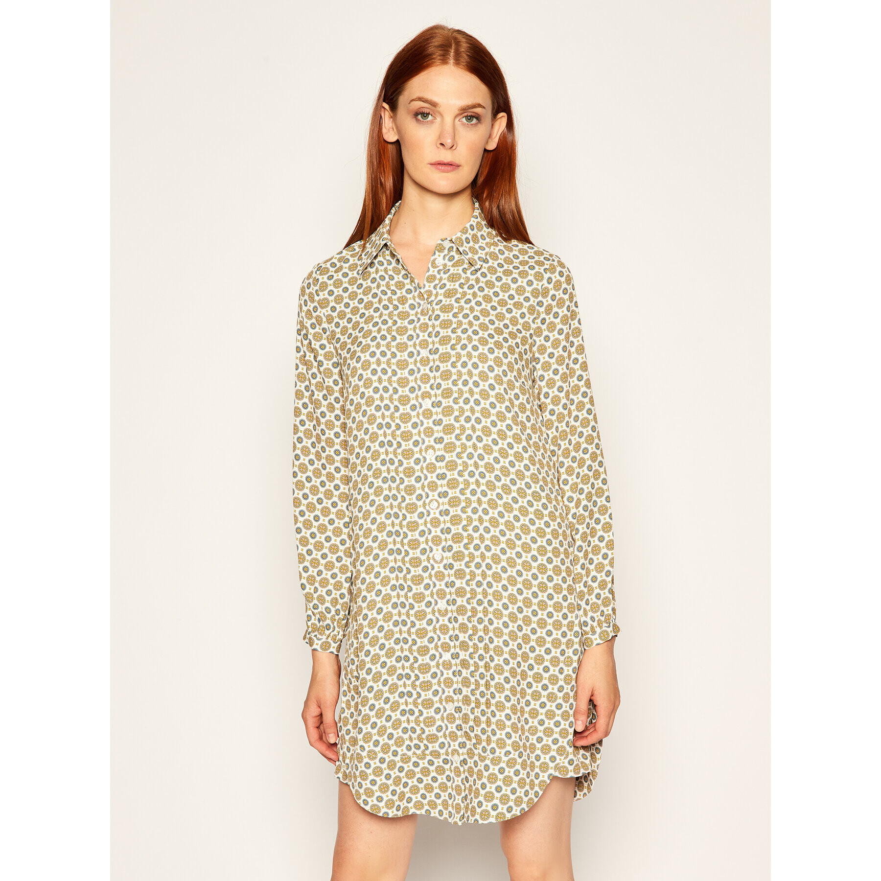 Tory Burch Рокля тип риза Cora 75266 Цветен Regular Fit - Pepit.bg