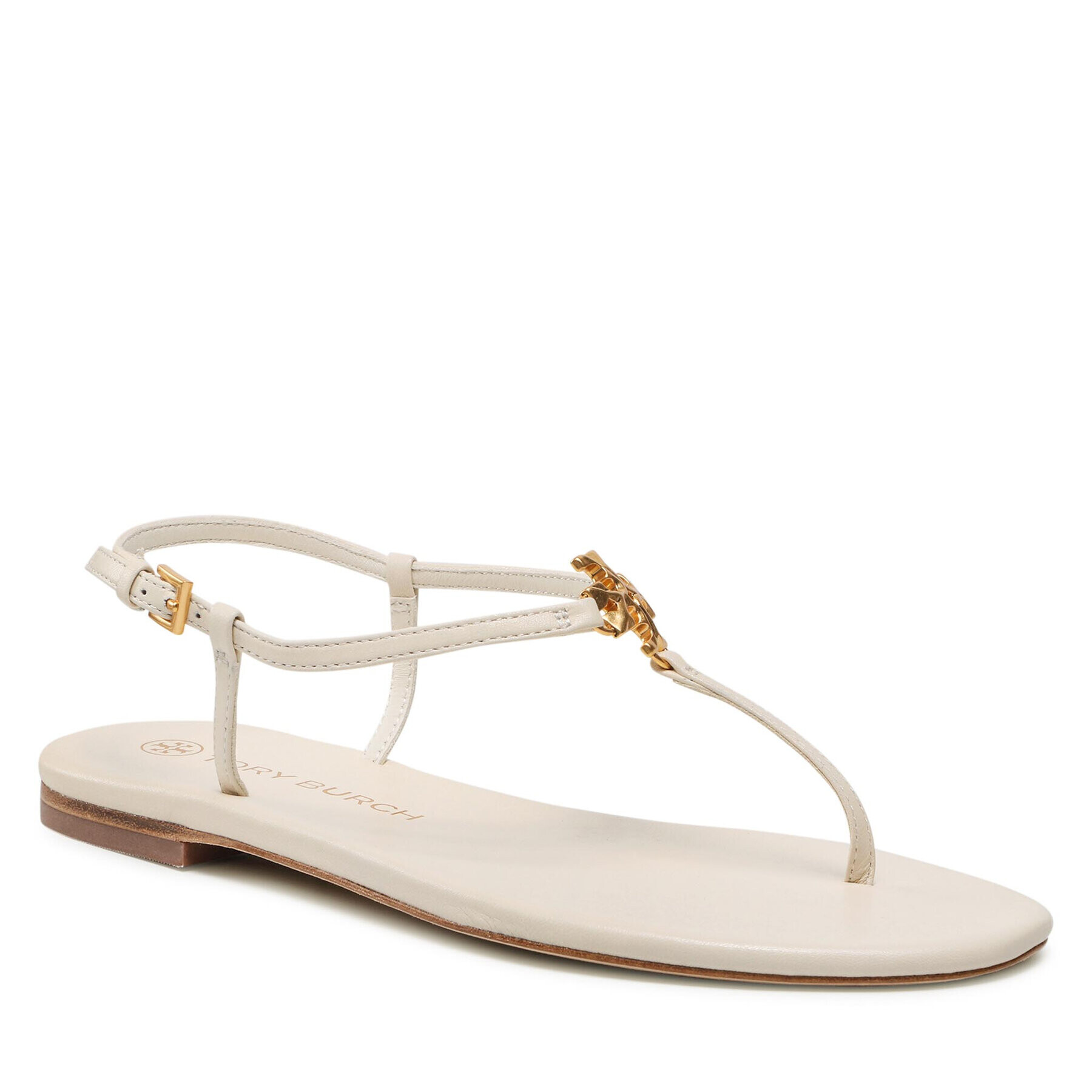 Tory Burch Сандали Capri Strap Sandal 90555 Бежов - Pepit.bg