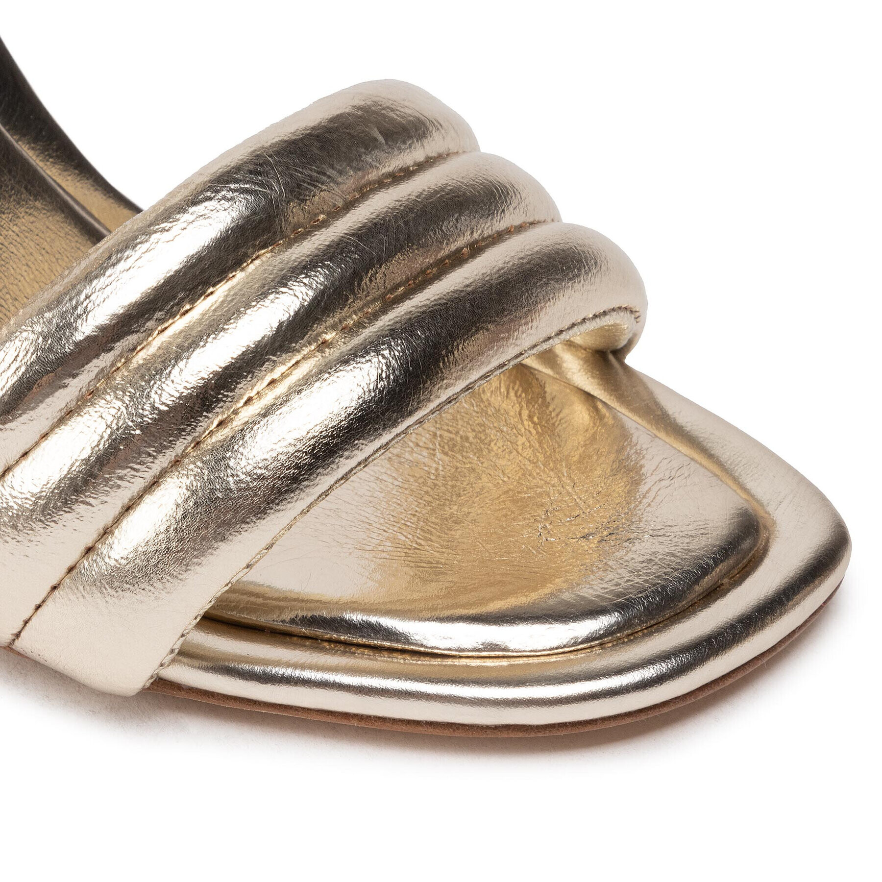 Tory Burch Сандали Puffed Up Sandal 100mm 137054 Златист - Pepit.bg