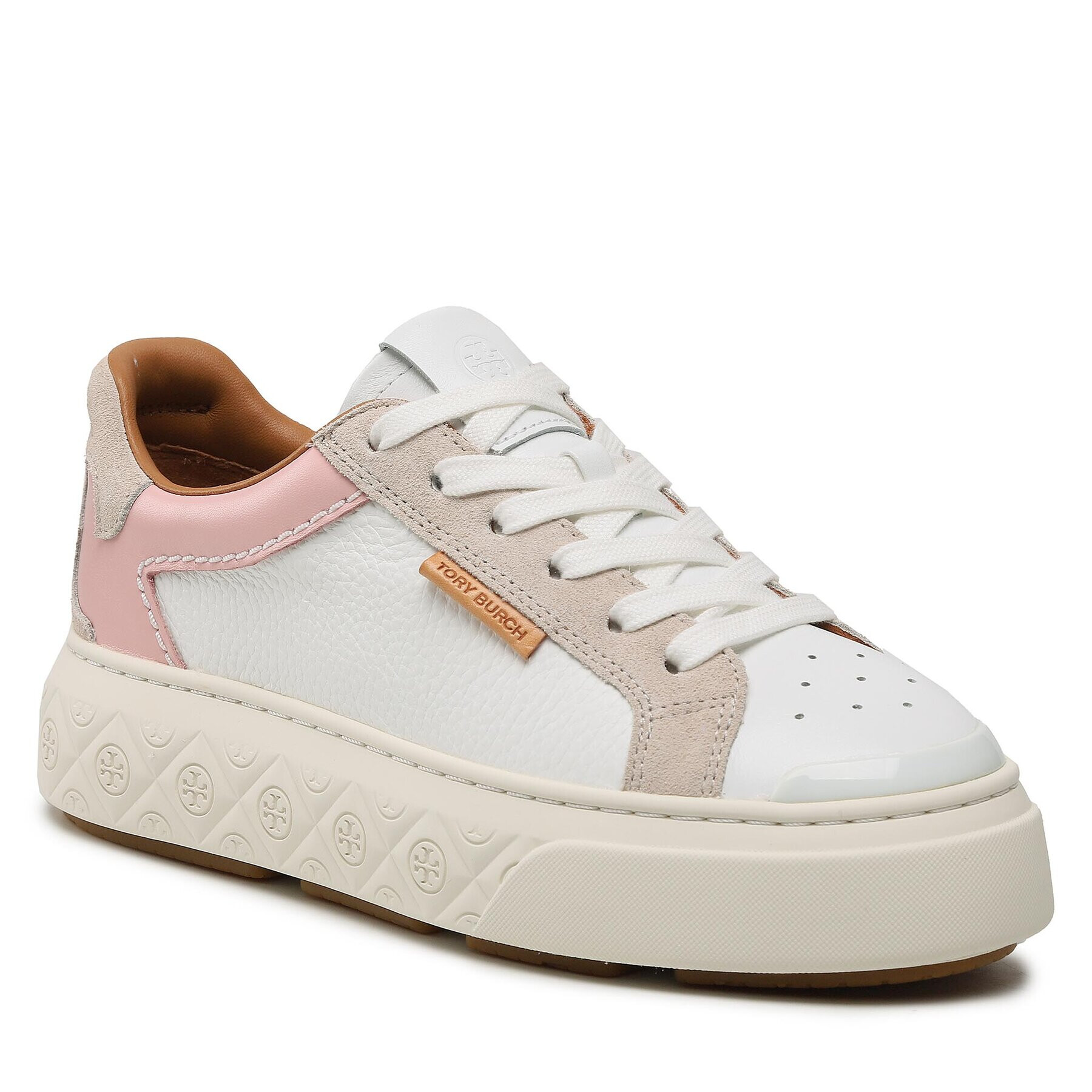 Tory Burch Сникърси Ladybug Sneaker 143066 Бял - Pepit.bg