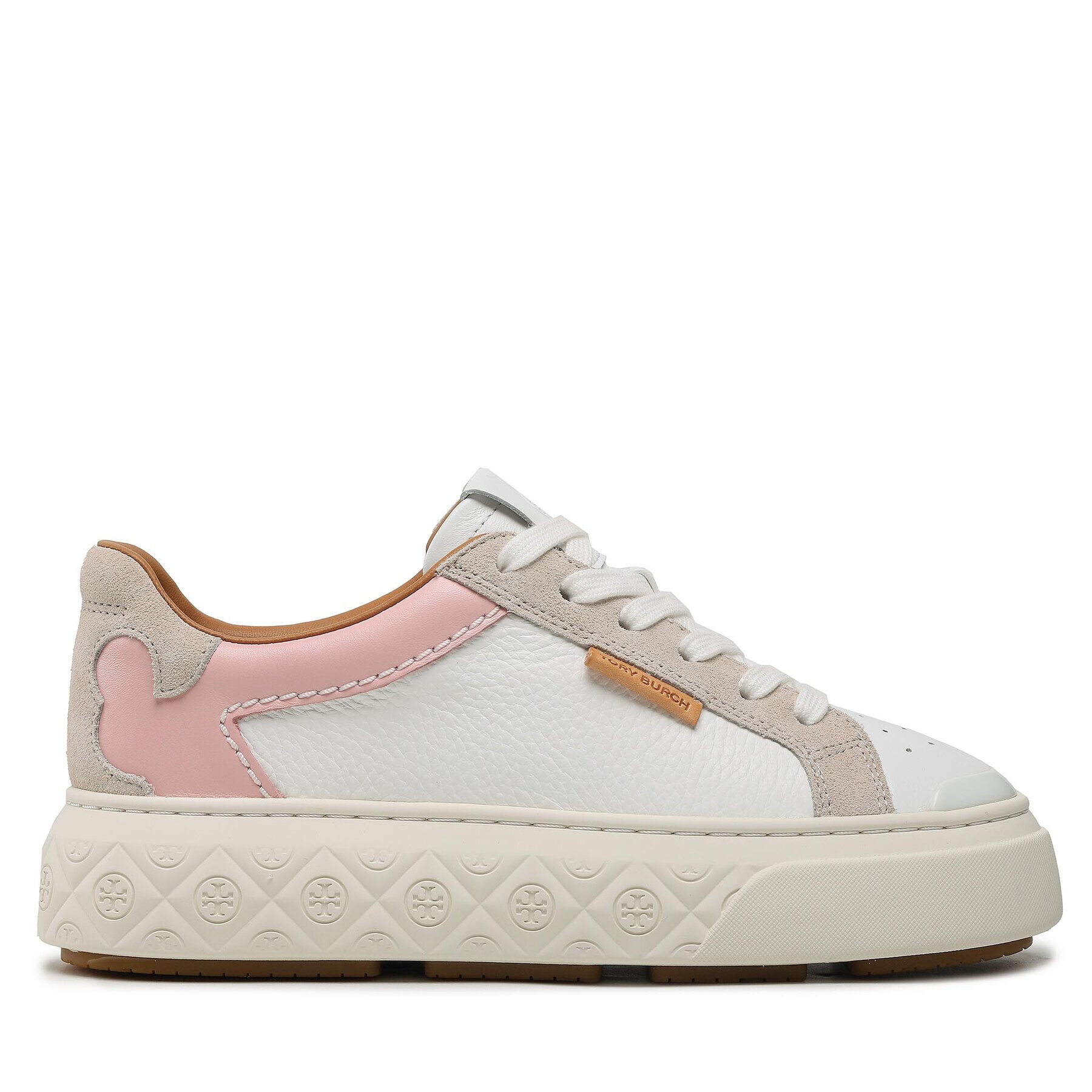 Tory Burch Сникърси Ladybug Sneaker 143066 Бял - Pepit.bg