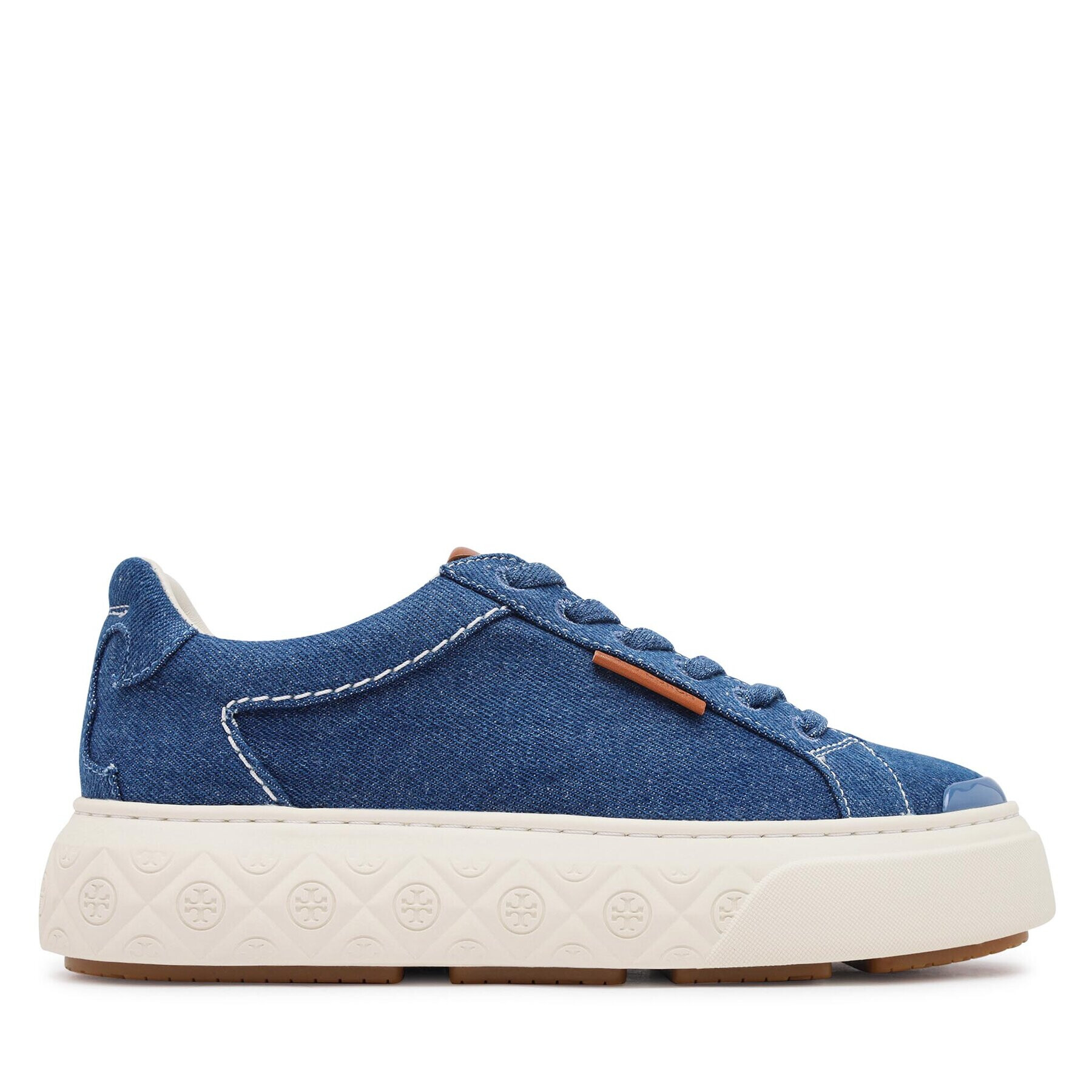 Tory Burch Сникърси Ladybug Sneaker 150228 Син - Pepit.bg