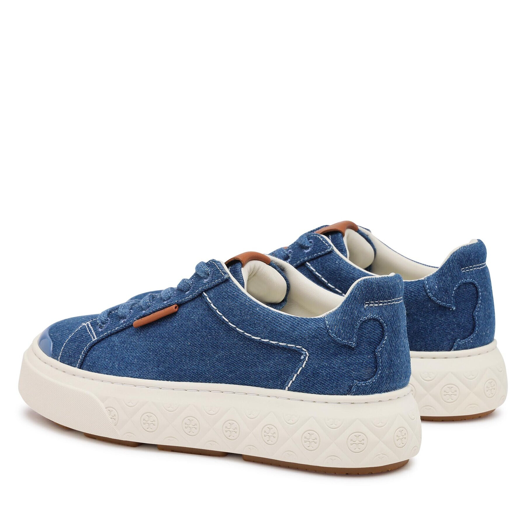 Tory Burch Сникърси Ladybug Sneaker 150228 Син - Pepit.bg